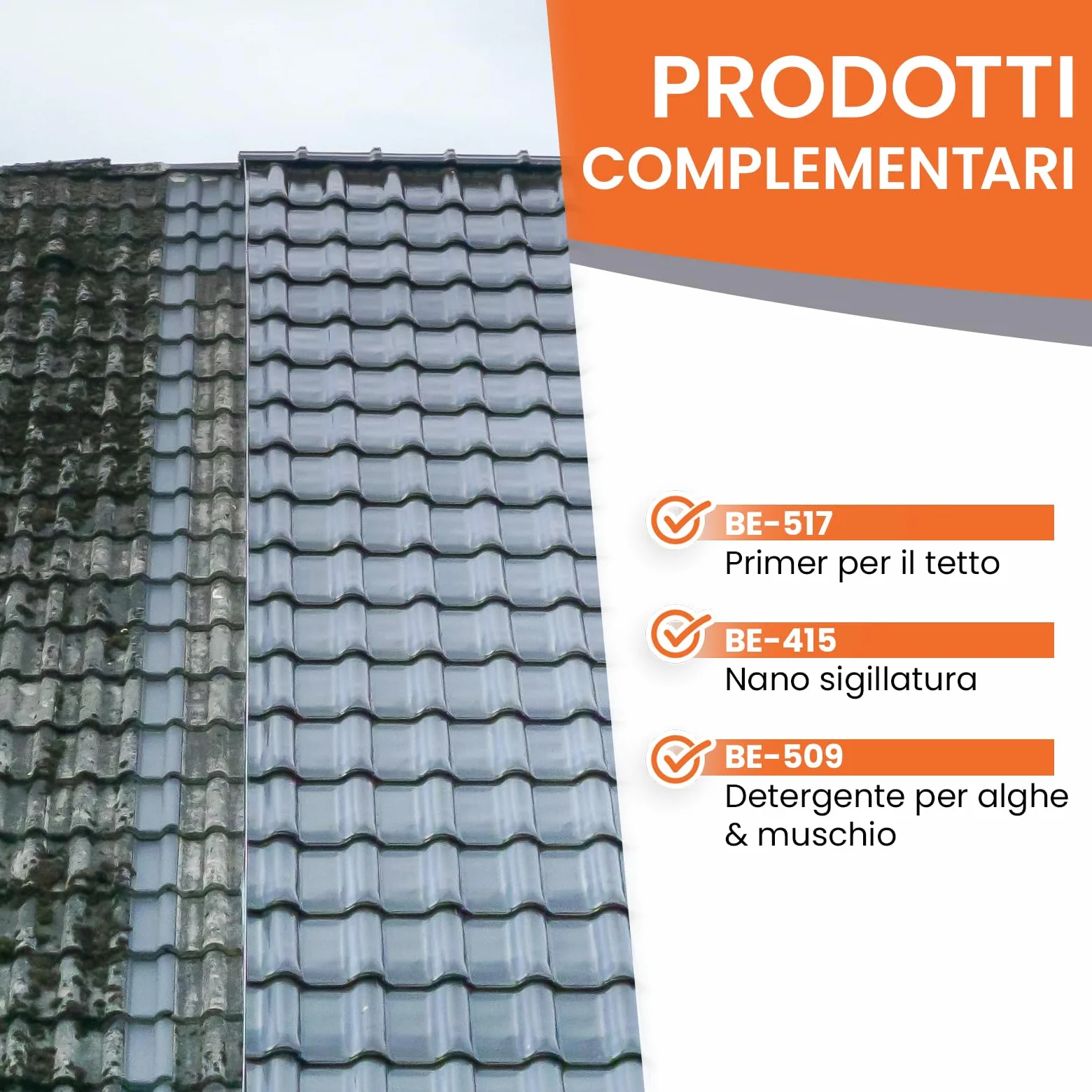 BEKATEQ Pittura per tetto Grigio antracite 20L - Vernice per tegole, calcestruzzo, legno, Eternit, bitume - Resistente ai raggi UV e alle intemperie, ad asciugatura rapida, elastico e idrofobo BE-510