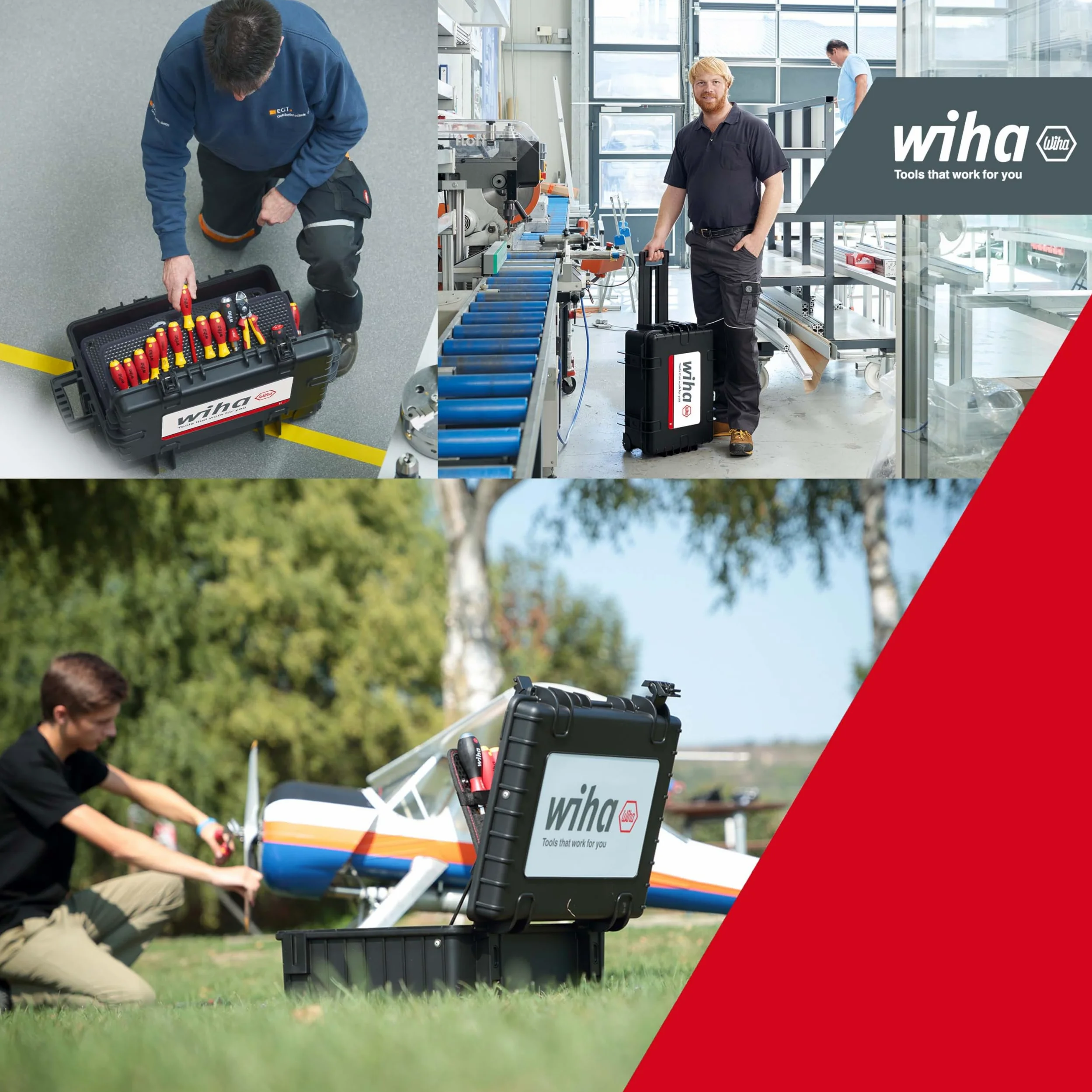 Wiha Set Attrezzi per Elettricista 115 pz Attrezzi Utensili Cacciavite Punte