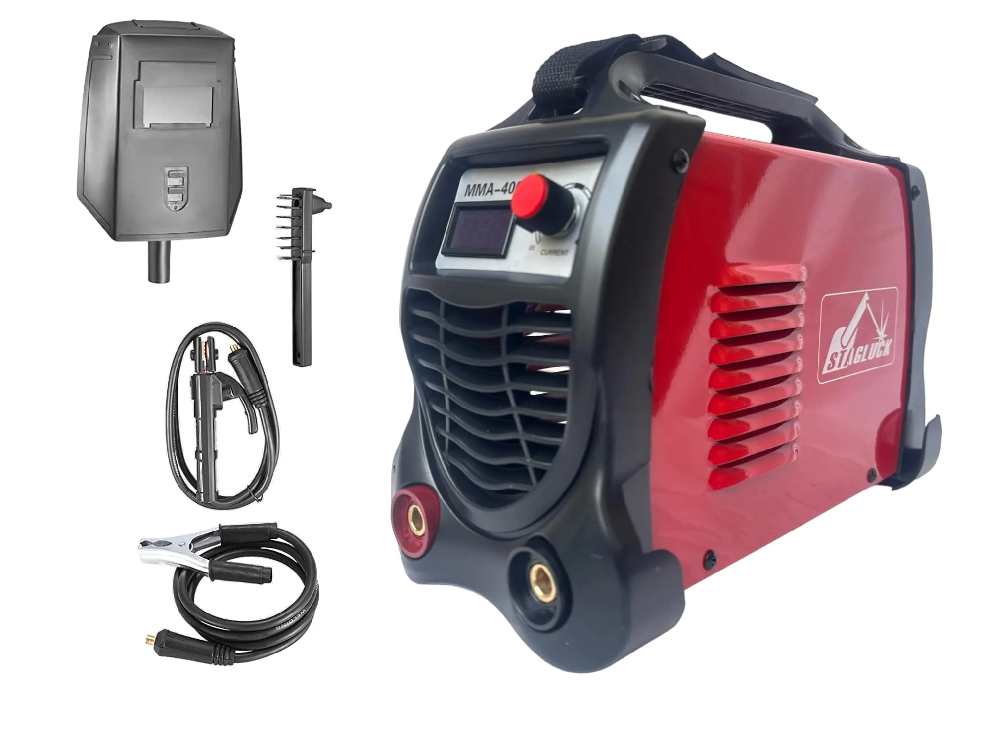 SALDATRICE A ELETTRODO ELETTRICA INVERTER SALDATURA 400 AMPERE + ACCESSORI