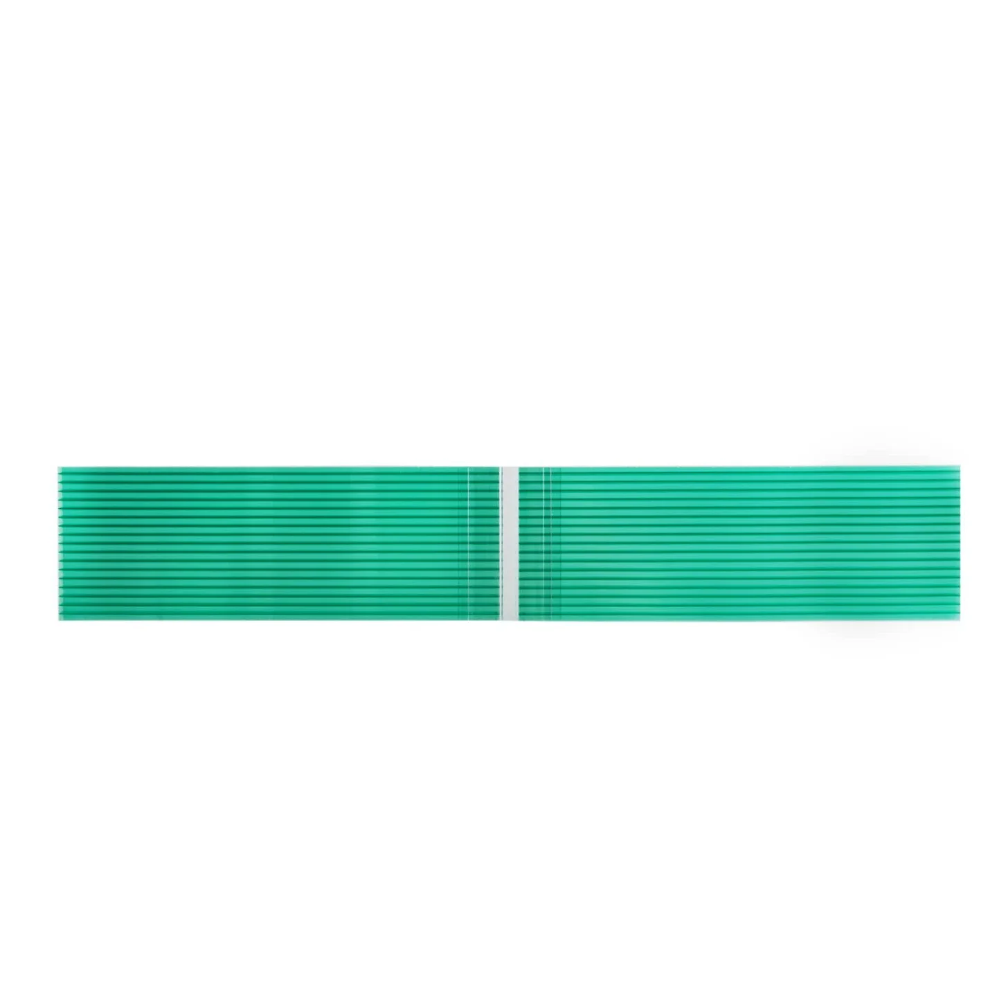 Lastra Policarbonato Alveolare EXOLON 3000x1050mm Spessore 10mm 4 Pareti VERDE