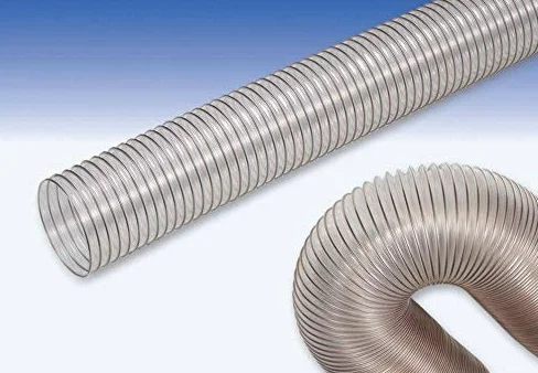 Tubo di aspirazione trasparente - diametro interno 60 mm (2 metri)