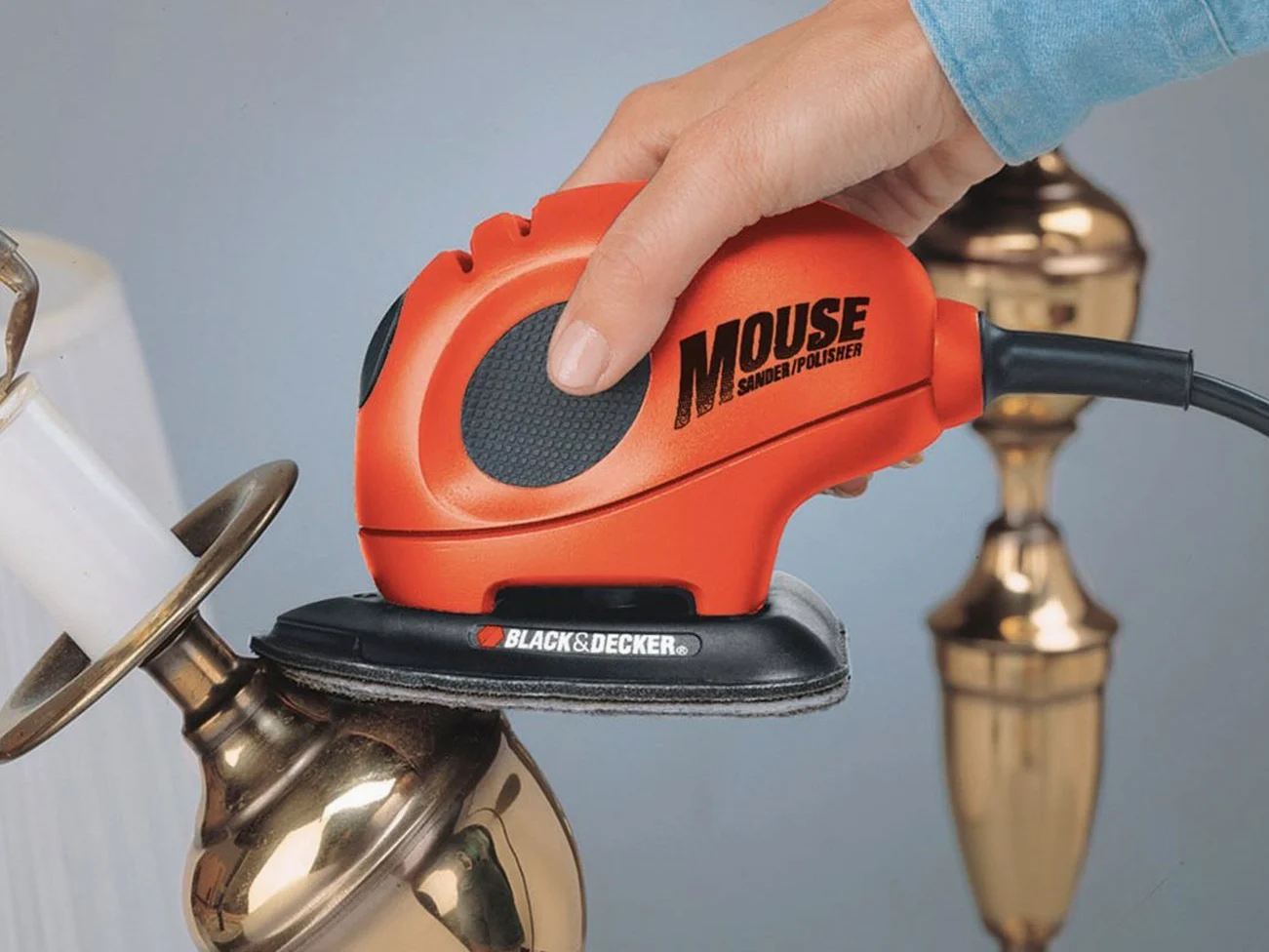 Black+Decker KA161BC-QS - Levigatrice per mouse 55 W, con borsa e 15 accessori