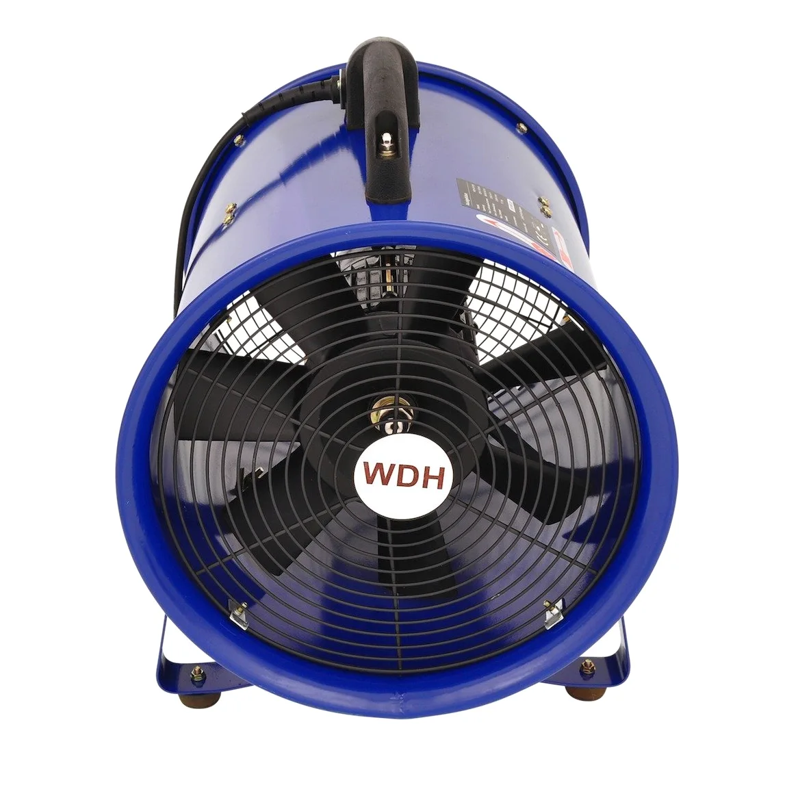 Aktobis Ventilatore assiale professionale WDH-SHT28 con alloggiamento in metallo e circolazione d'aria massima di 2.800 m³/h !