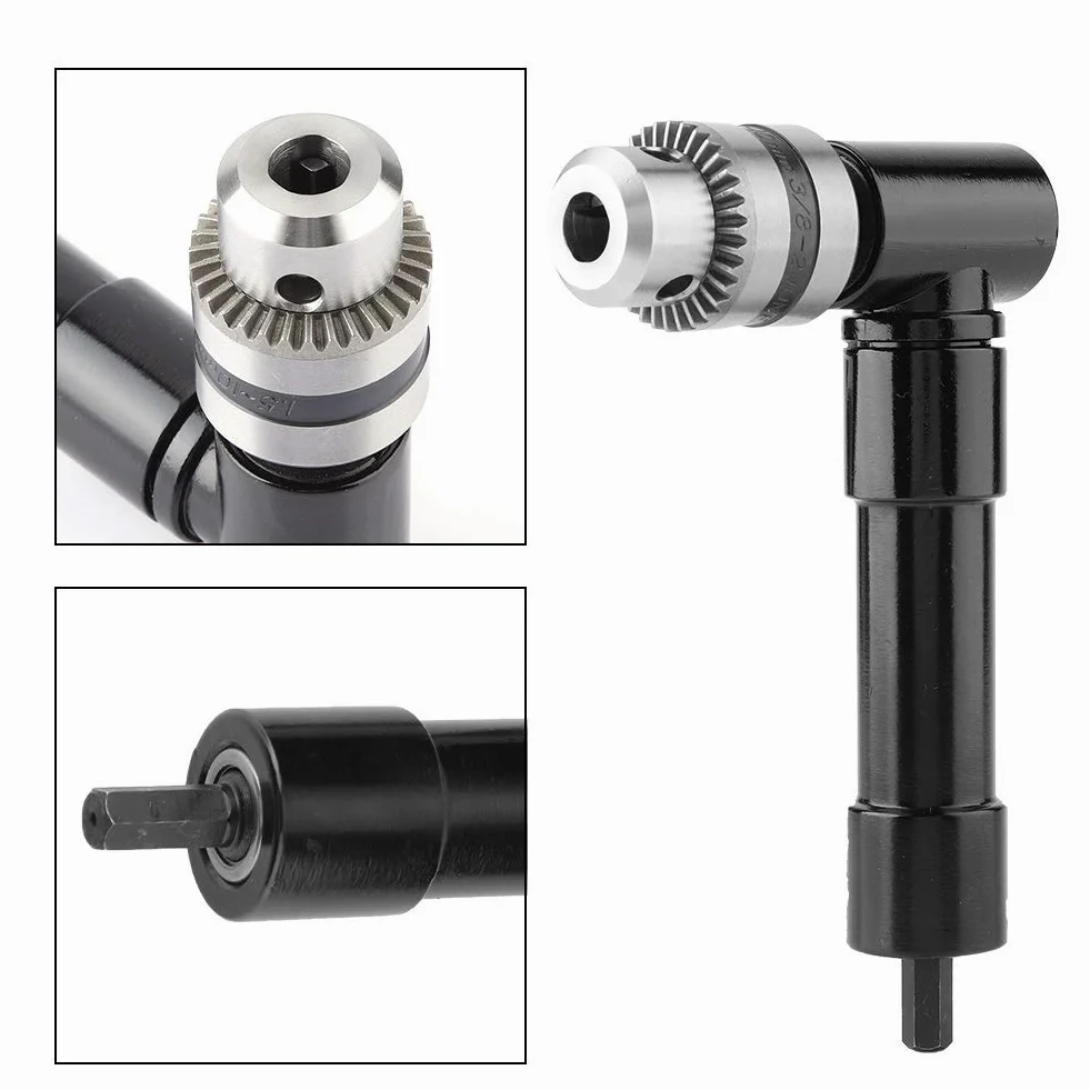 Samfoxy Adattatore ad Angolo da 90 Gradi-Adattatore ad Angolo retto Adattatore per Trapano ad Angolo retto Adattatore per Trapano ad Angolo retto