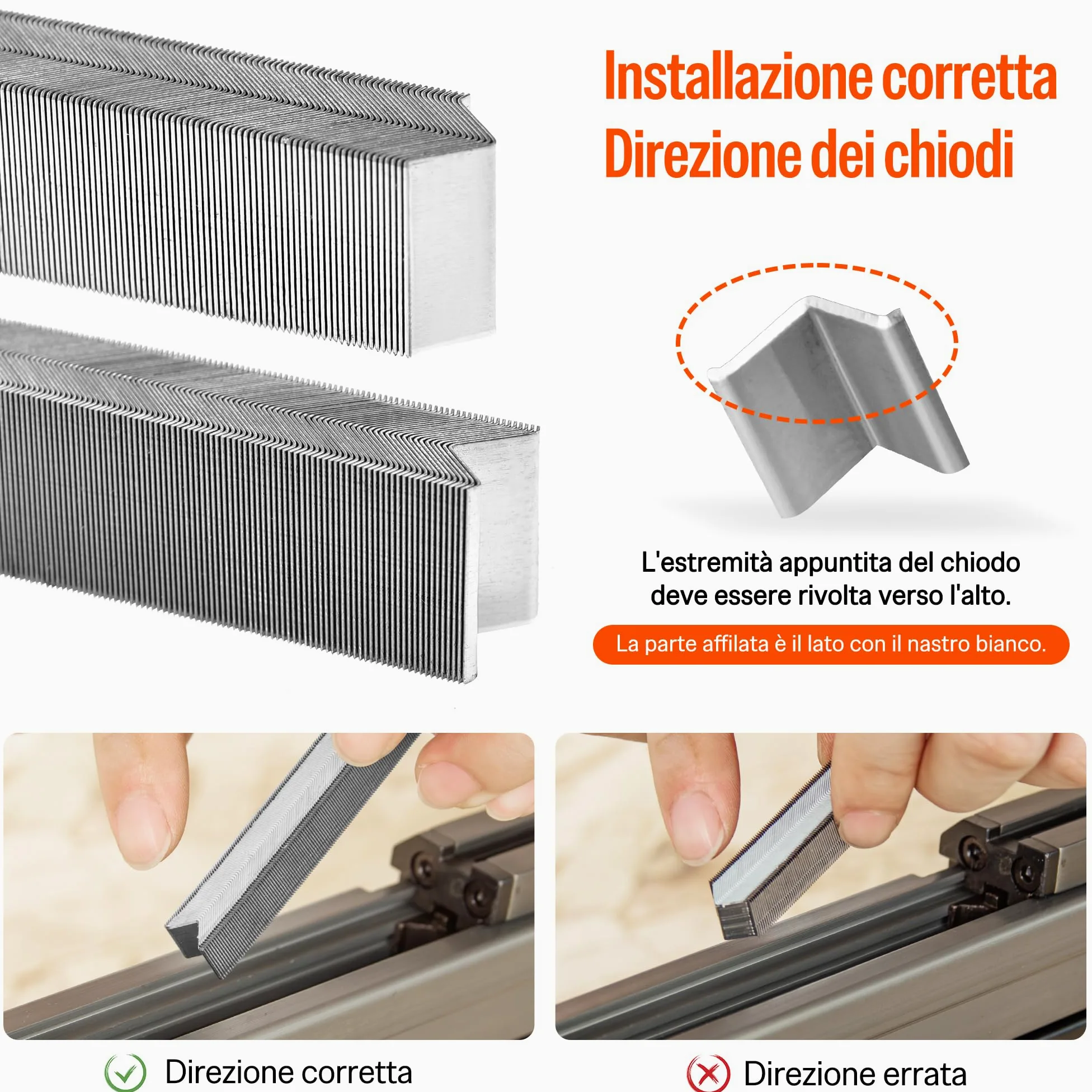 meite V1015B Chiodatrice Pneumatica a V per Cornici, Unisci-Cornici ad Aria Compressa per Cornici da Quadro, Compatibile con Chiodi a V da 7 a 15 mm