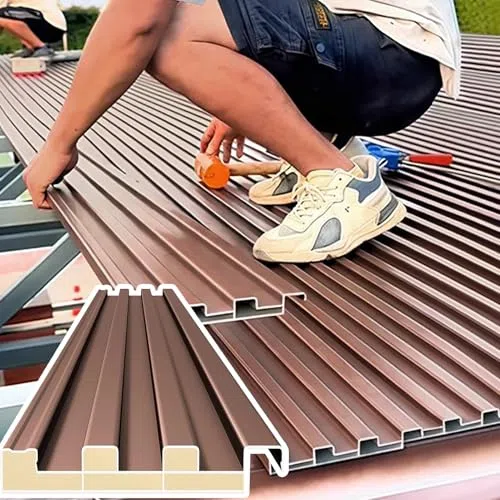Pannelli di Copertura in policarbonato Ondulato, coperture isolanti Resistenti per soffitti di pollai, Gazebo, Case mobili, Protezione Durevole per Tende da Sole