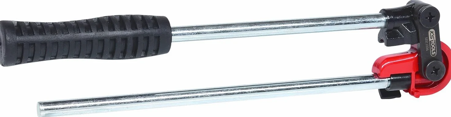 KS Tools 122.1006 Curvatubi Standard a Due Mani, Diametro 6 mm