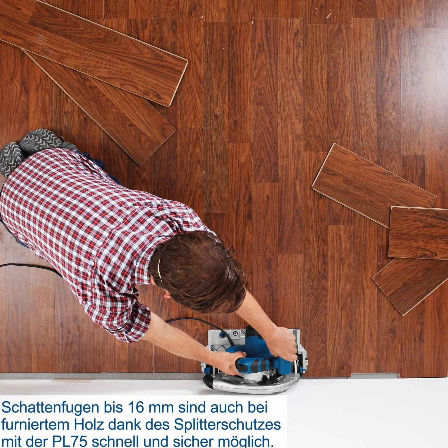 SCHEPPACH Sega ad immersione 1600 W 3 in 1 PL75