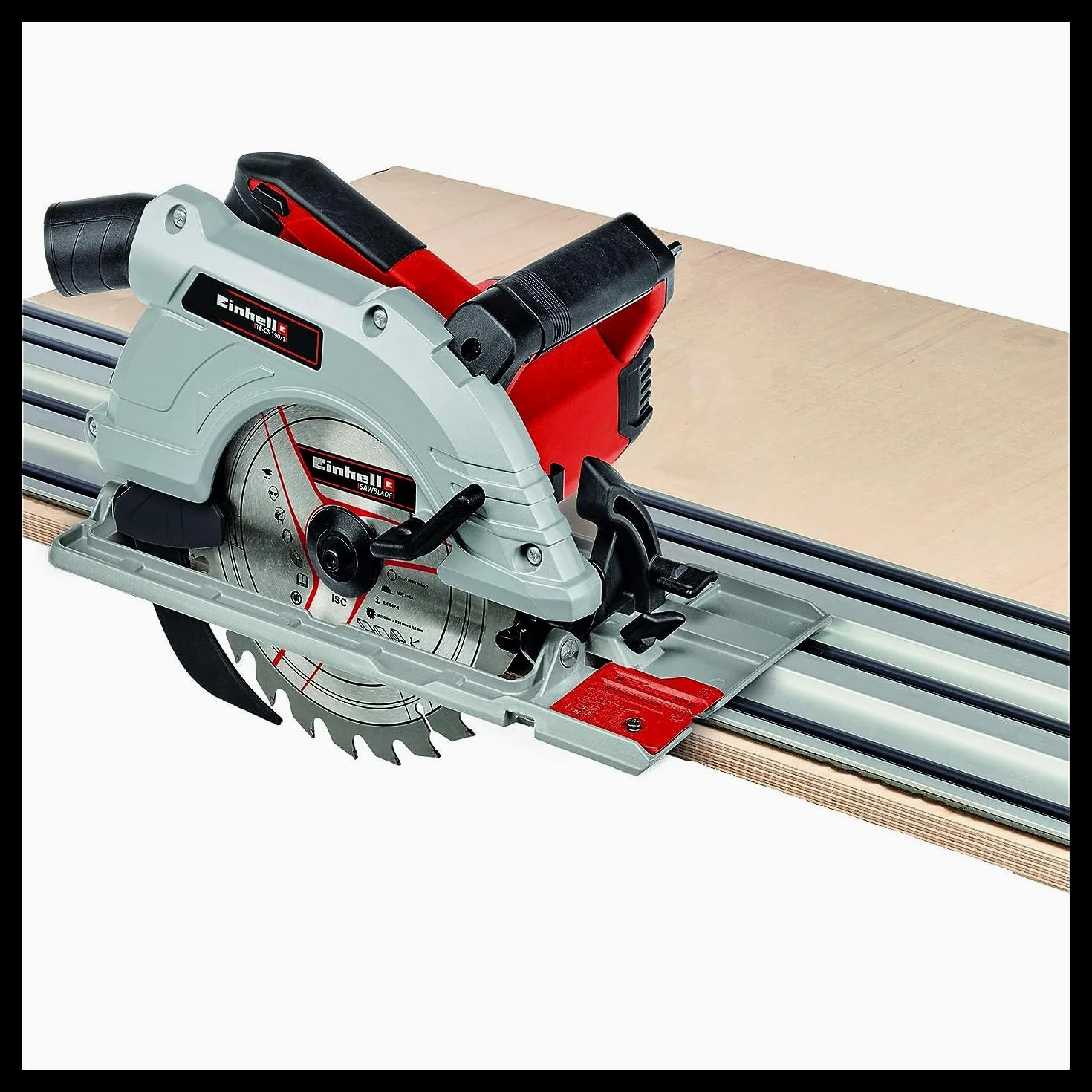 Einhell TE-CS 190/1 Sega circolare (tensione 230 V, 1500 W, giri al min. 5500, lama Ø190 x Ø30, taglio max 66 mm)