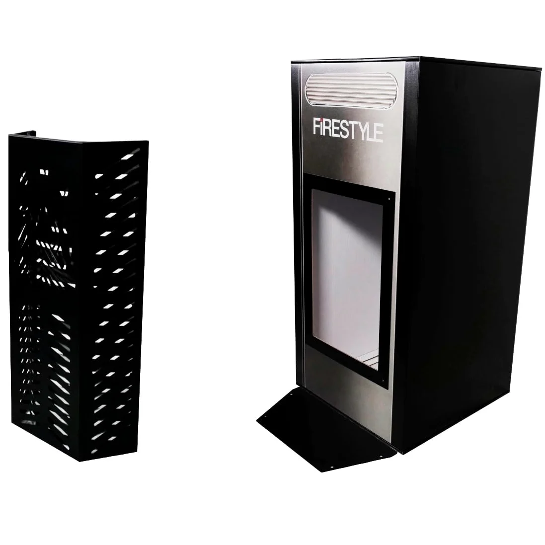 LIMAC Design SCUDY, proteggi Bimbo Ideale per sufe a Legna e Pellet, Protezione ustioni Vetro Stufa o Camino, Anti scottature Bambini, Animali. Made in Italy, Brevetto Firestyle. (SCUDY 74)