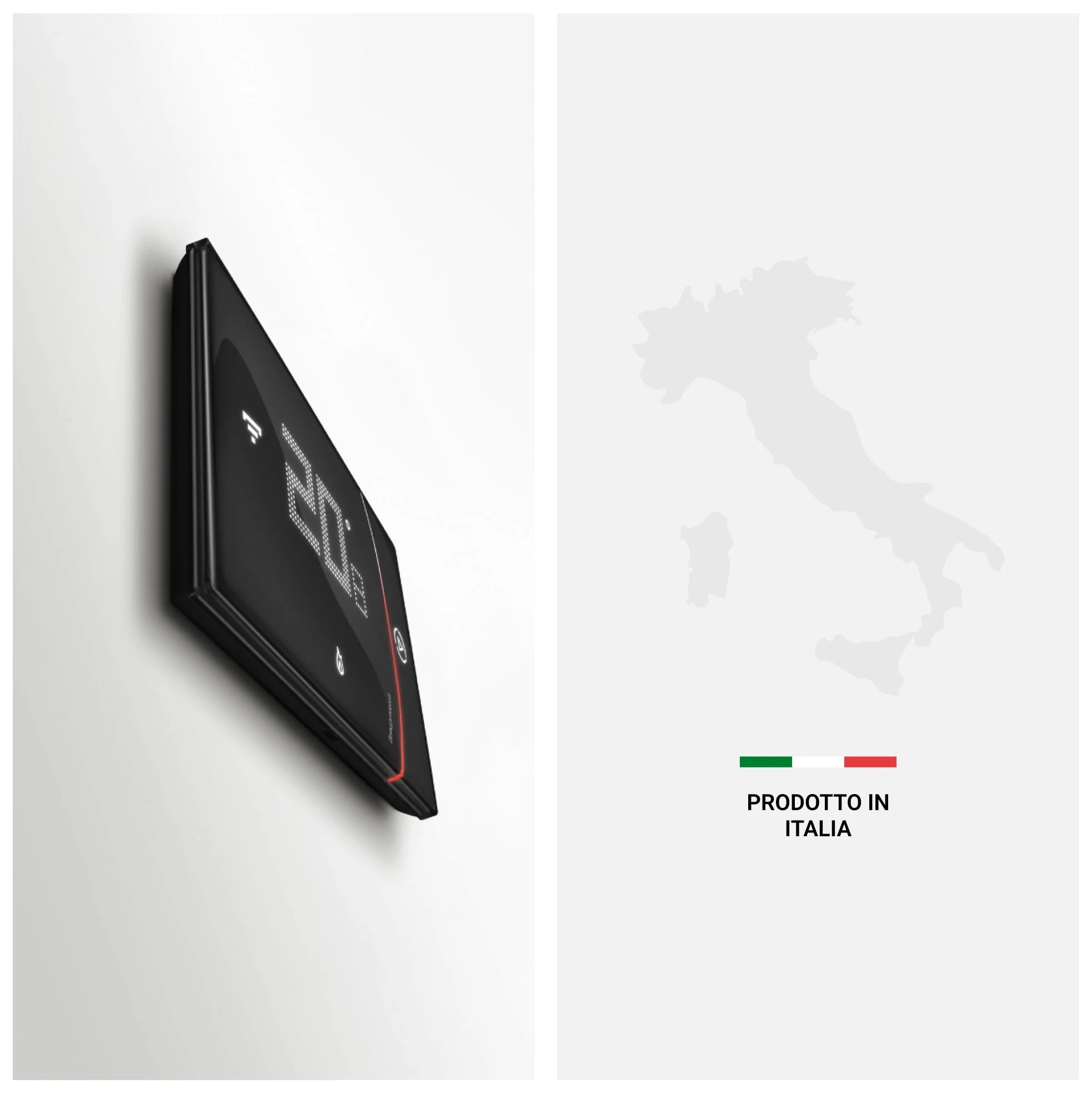 BTICINO SXW8002W Termostato WiFi Smarther2 with Netatmo, Termostato Caldaia da Parete, Controllo anche da Remoto con App, Alexa, Google Assistant, Apple HomeKit, Programmabile, Risparmio Energetico