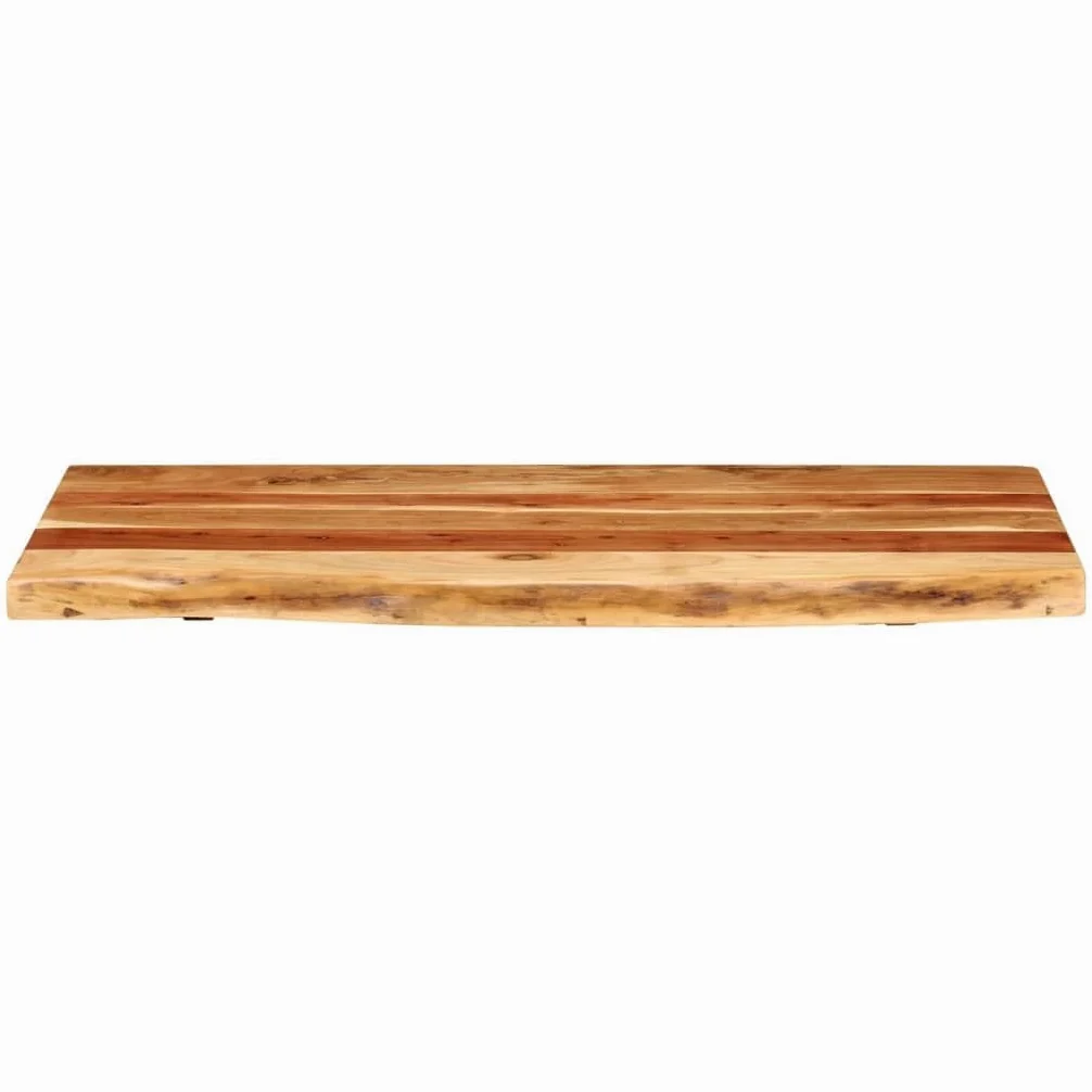 Piano mobile lavabo da bagno Acacia 100x52x3,8 cm