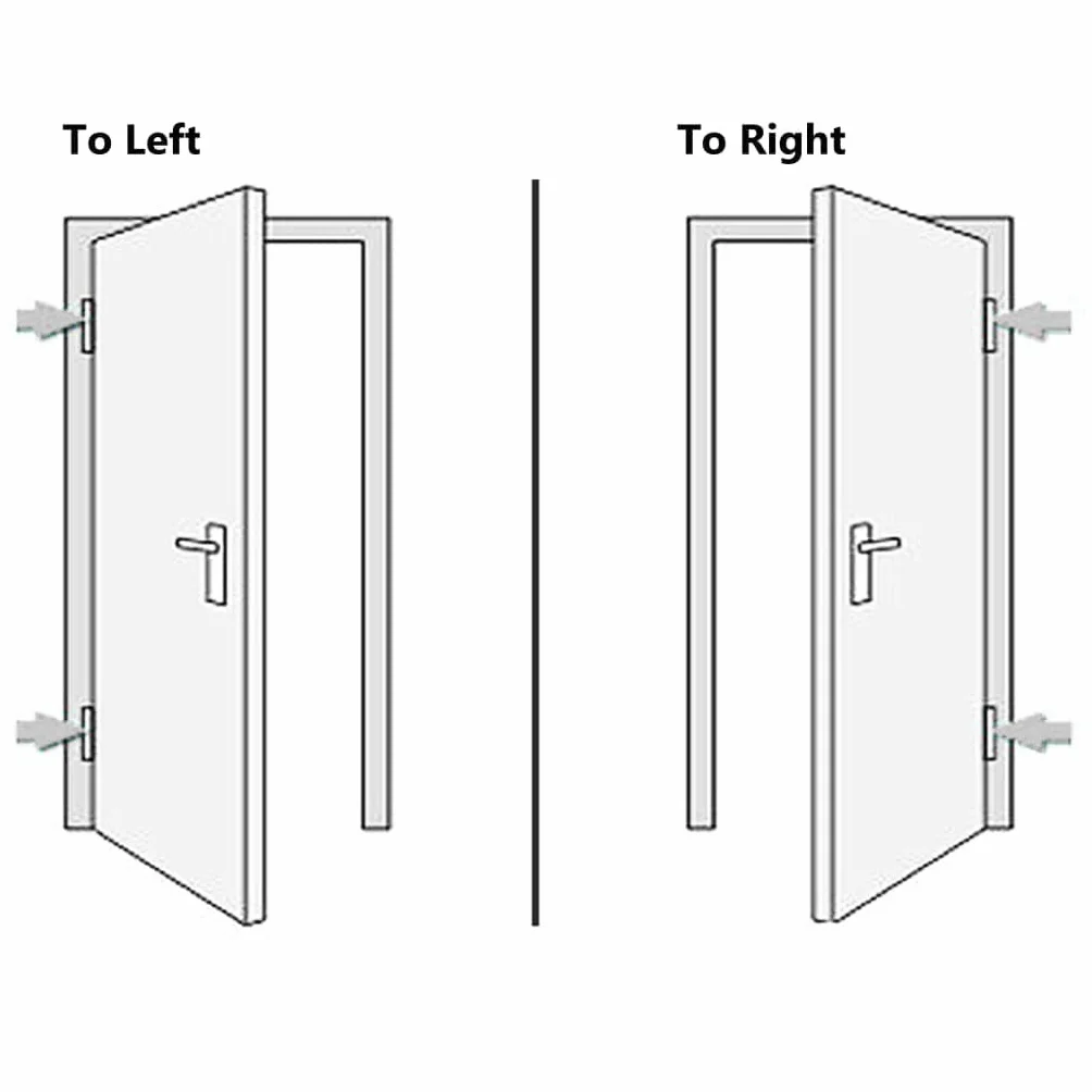 vidaXL Porta di Ingresso Destra/Sinistra Antracite e Bianco Misure Diversi