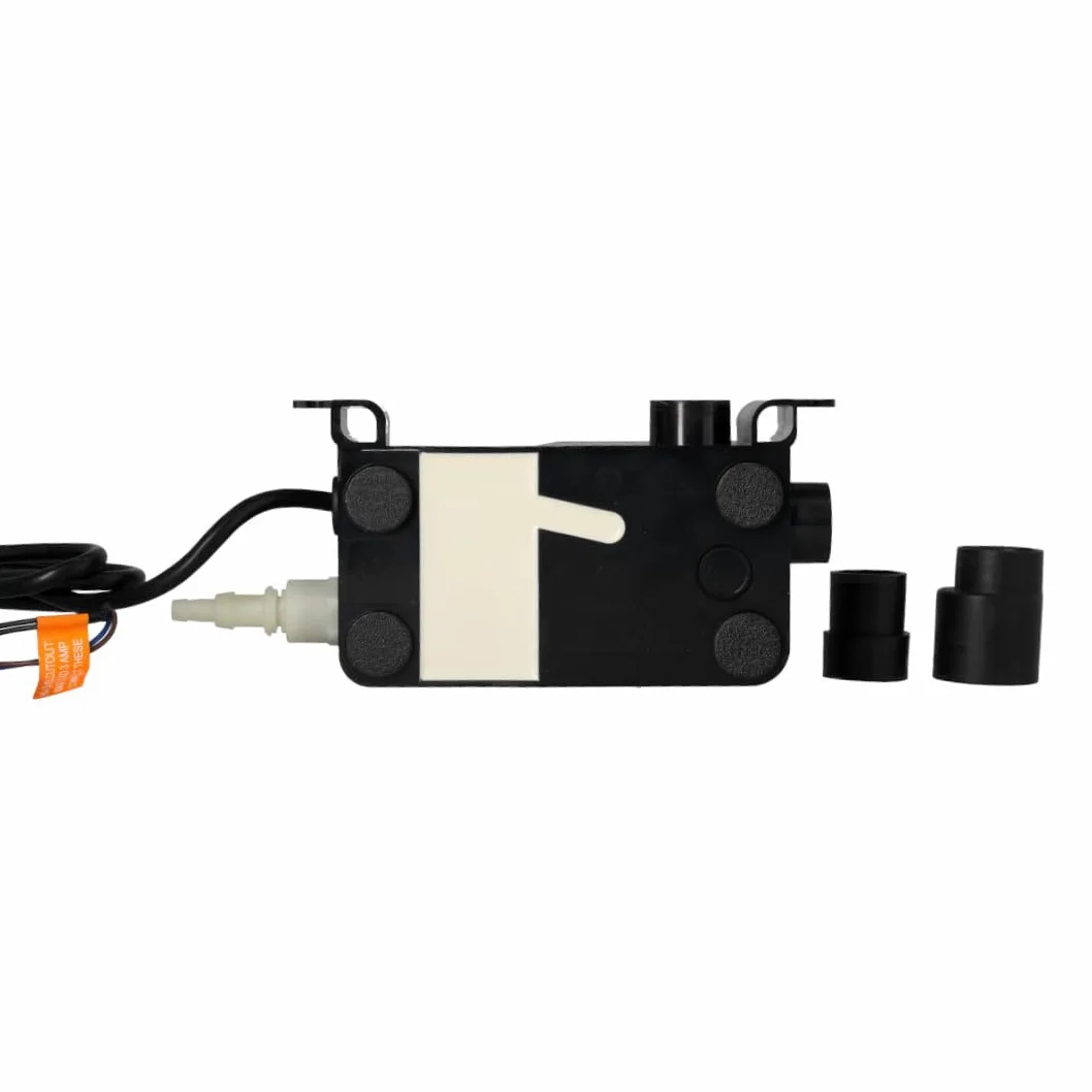 Aspen Pumps Mini Tank FP1056/2 - Pompa Scarico Condensa | 35 L/h, 15 Metri, IP65, con Serbatoio 0,24 L, per Impianti Aria Condizionata e Refrigerazione