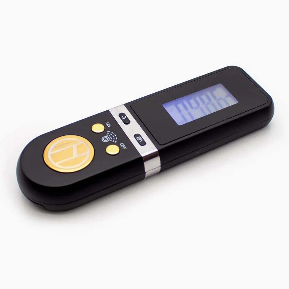 Tester di Ioni D'Aria ad alta Concentrazione +/- Rilevatore Portatile di Concentrazione di Ioni Negativi di Ioni D'Aria Con Display Lcd di Massima Tenuta di Picco