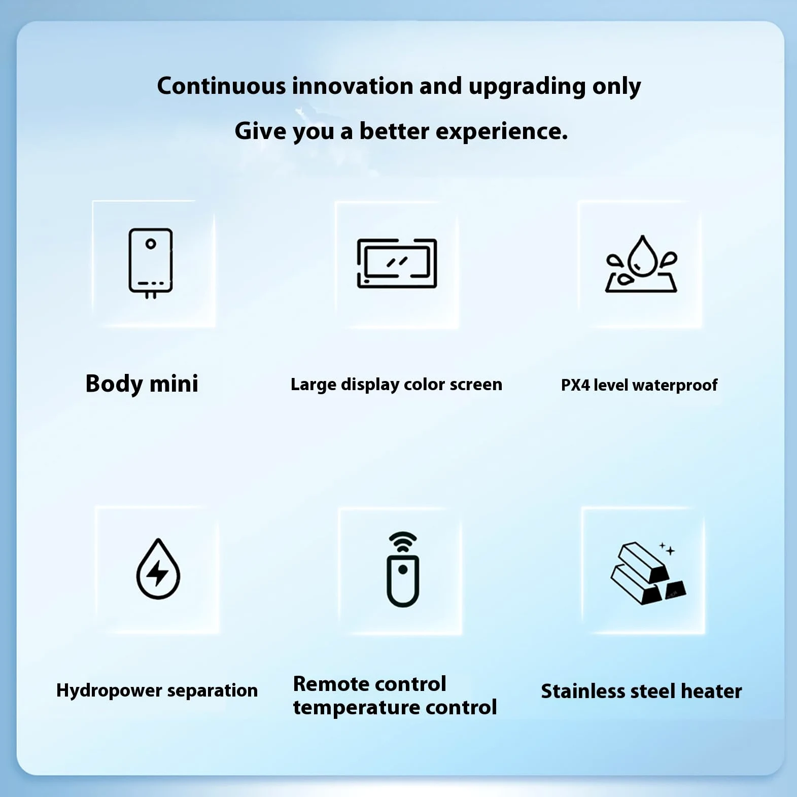 Scallo Idrico Senza Serbatoio, Scaldabagno Istantaneo Elettrico 3000W con Schermo LCD, Sotto la Parete del Lavandino, Riscaldatori Termostati di Conversione di Frequenza per (EU)