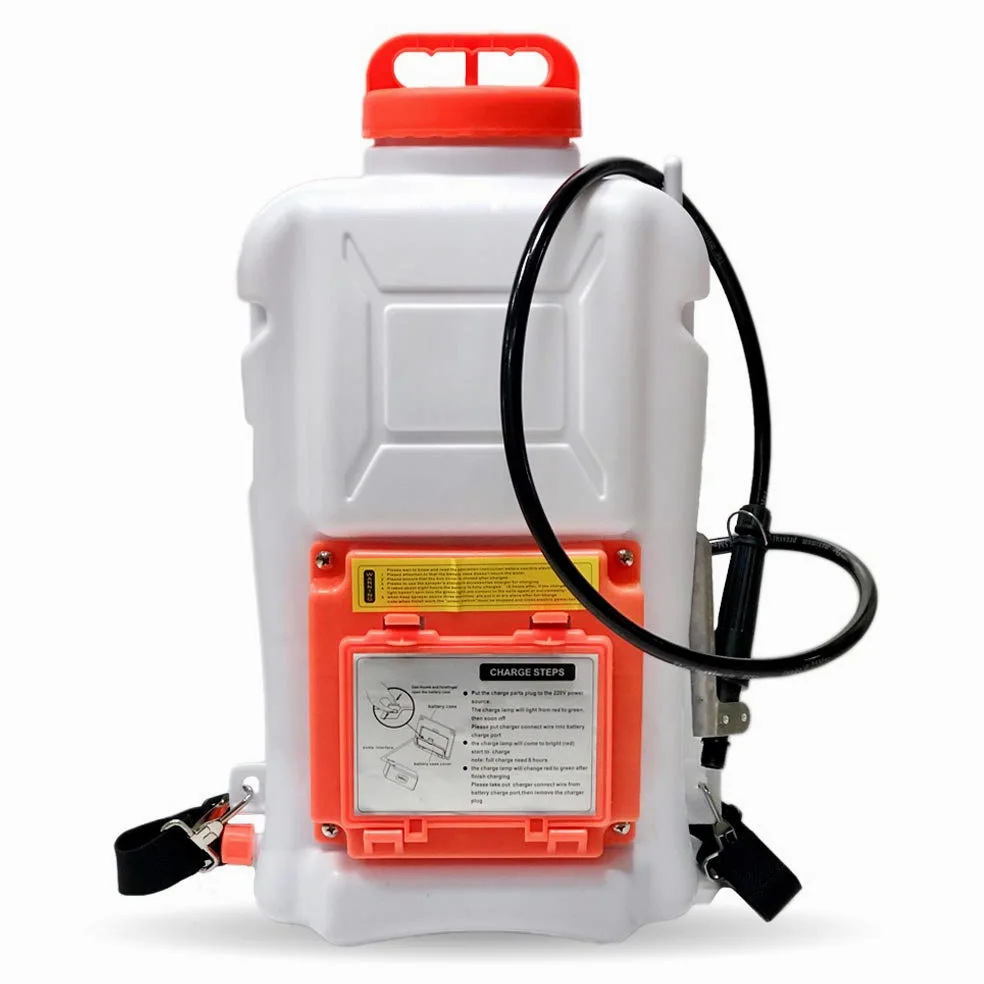 POMPA A SPALLA PER IRRORARE PROFESSIONALE 16 LITRI A BATTERIA LITIO 10AH - tipo AUSONIA CILLI VALGARDEN (16 LITRI)