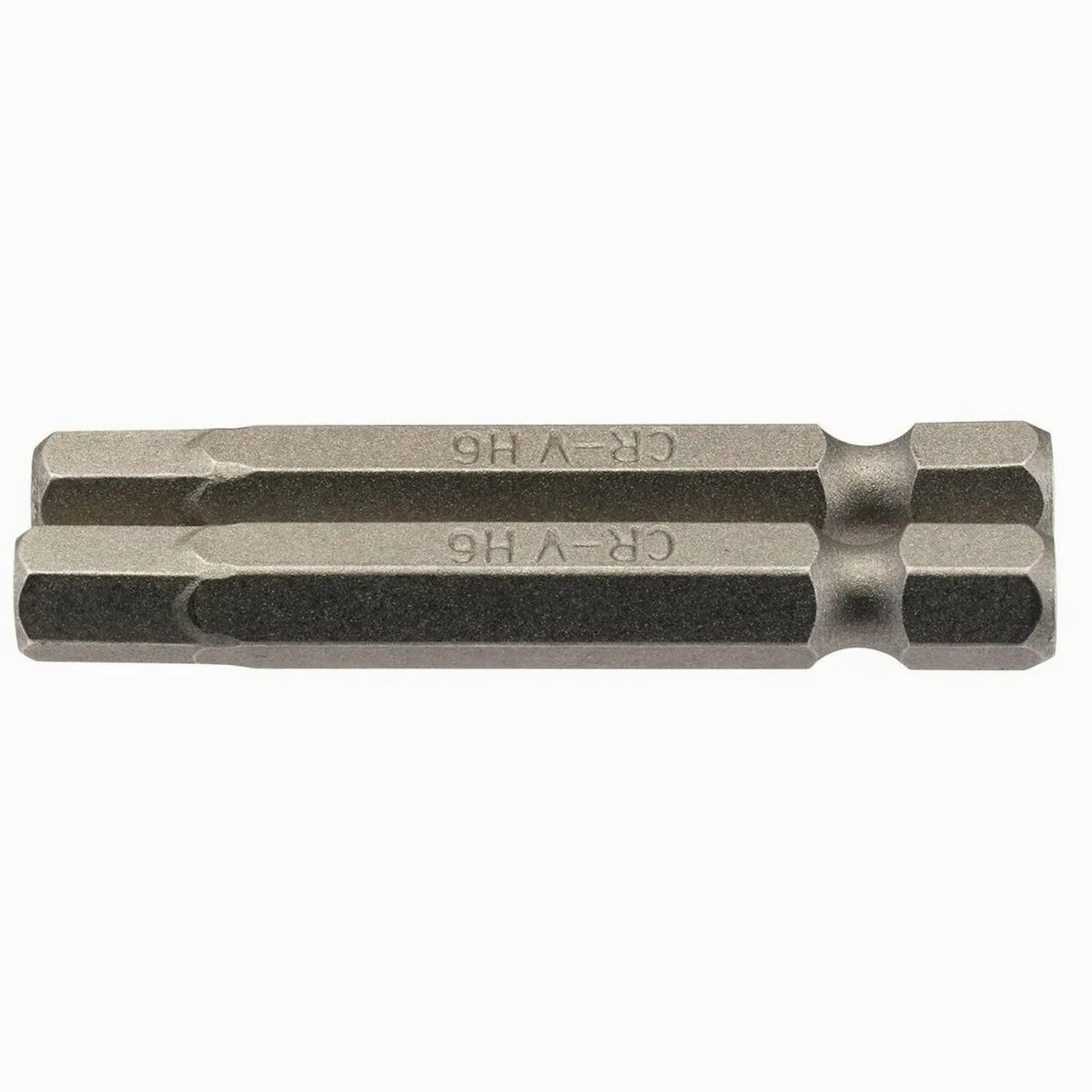 Draper 64259 6 mm 1/4" esagonale inserto bit 50 mm lungo (2 pezzi)