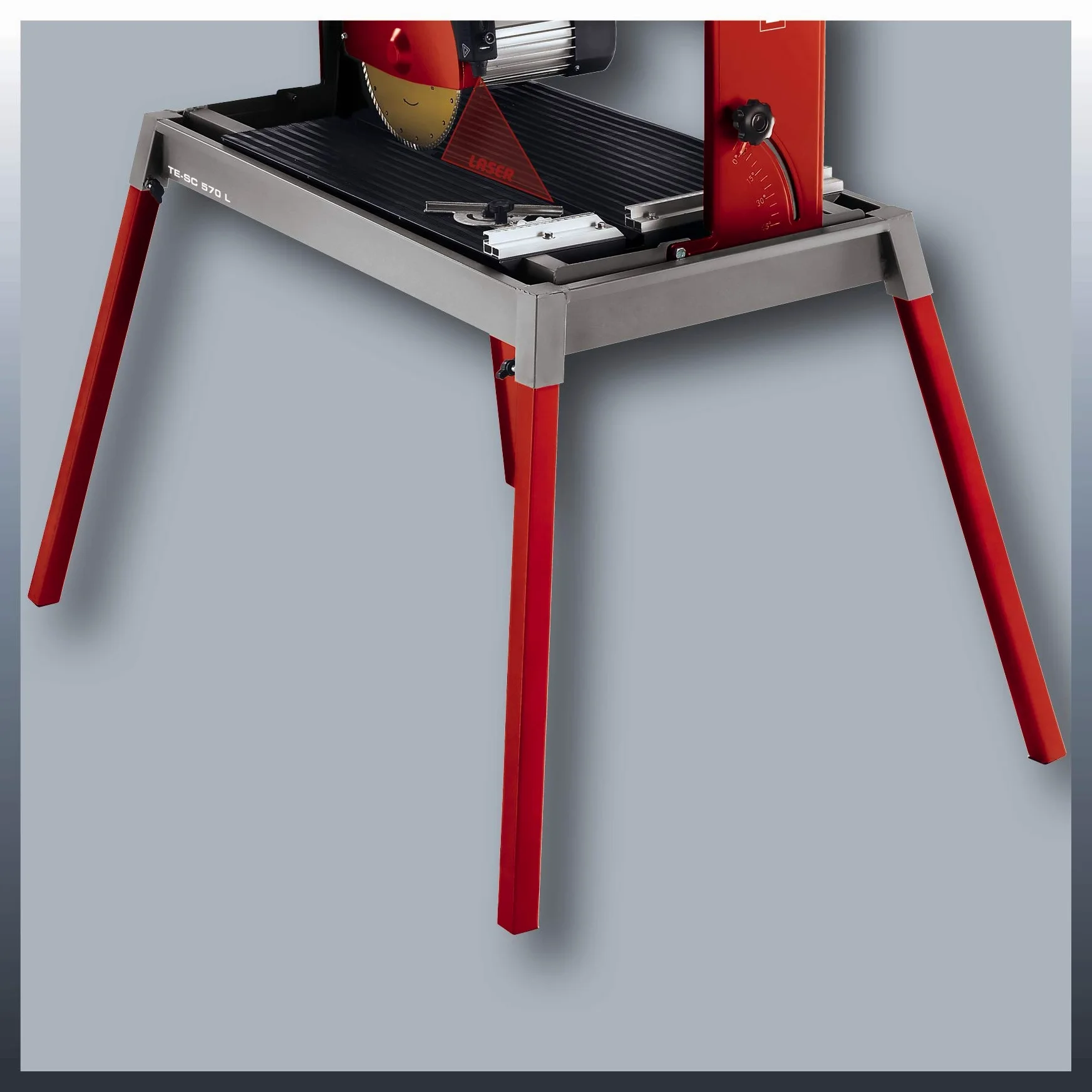 Einhell TE-SC 570 L Tagliapietre (220-240 V, 50 Hz, 1500 W, giri al min. 3000, taglio max 60x570 mm, incl. disco diamantato Ø 250)
