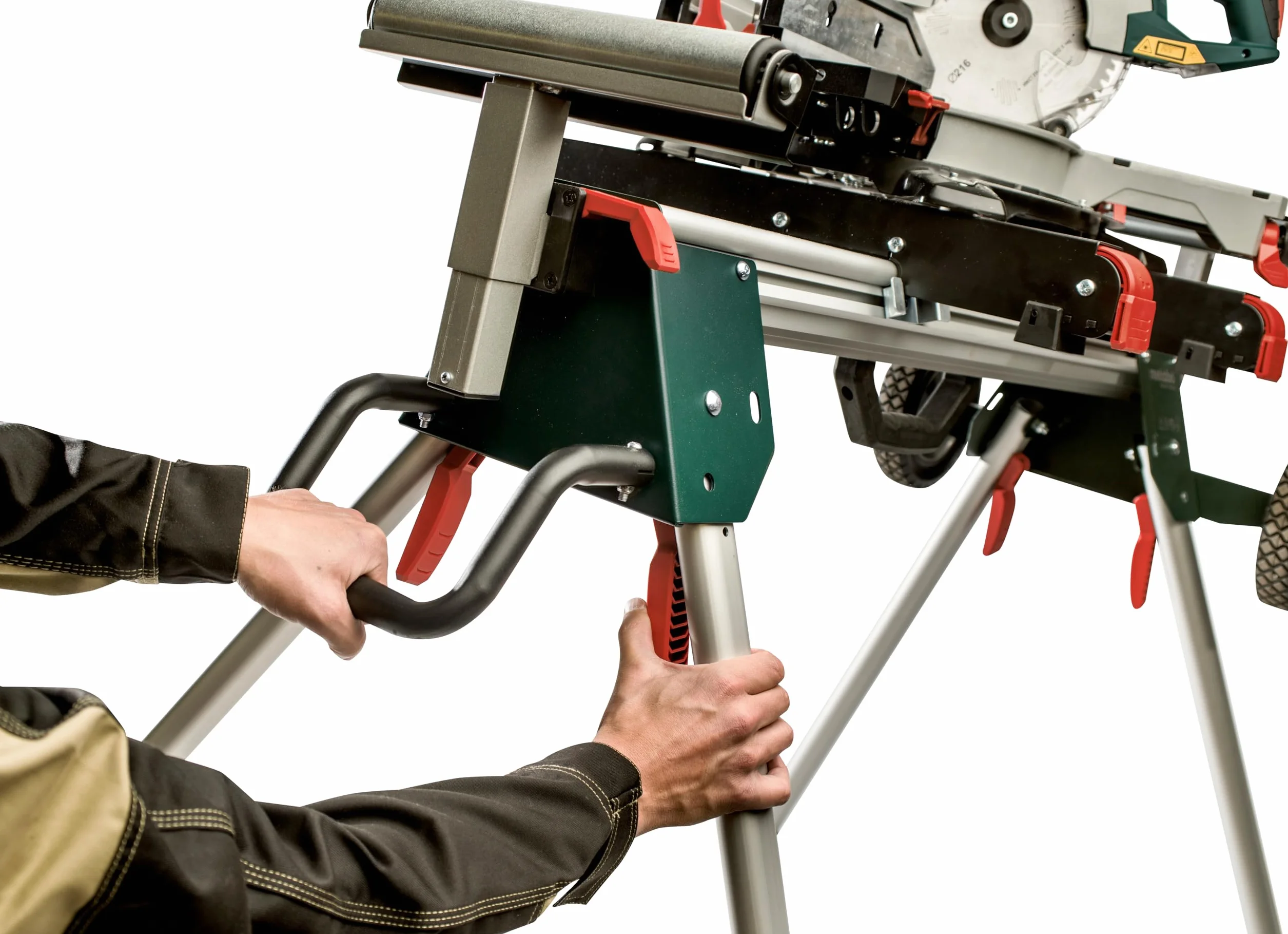 Metabo supporto per troncatrici KSU 251 – 629005000 – Struttura leggera e robusta con funzione trolley per un uso mobile