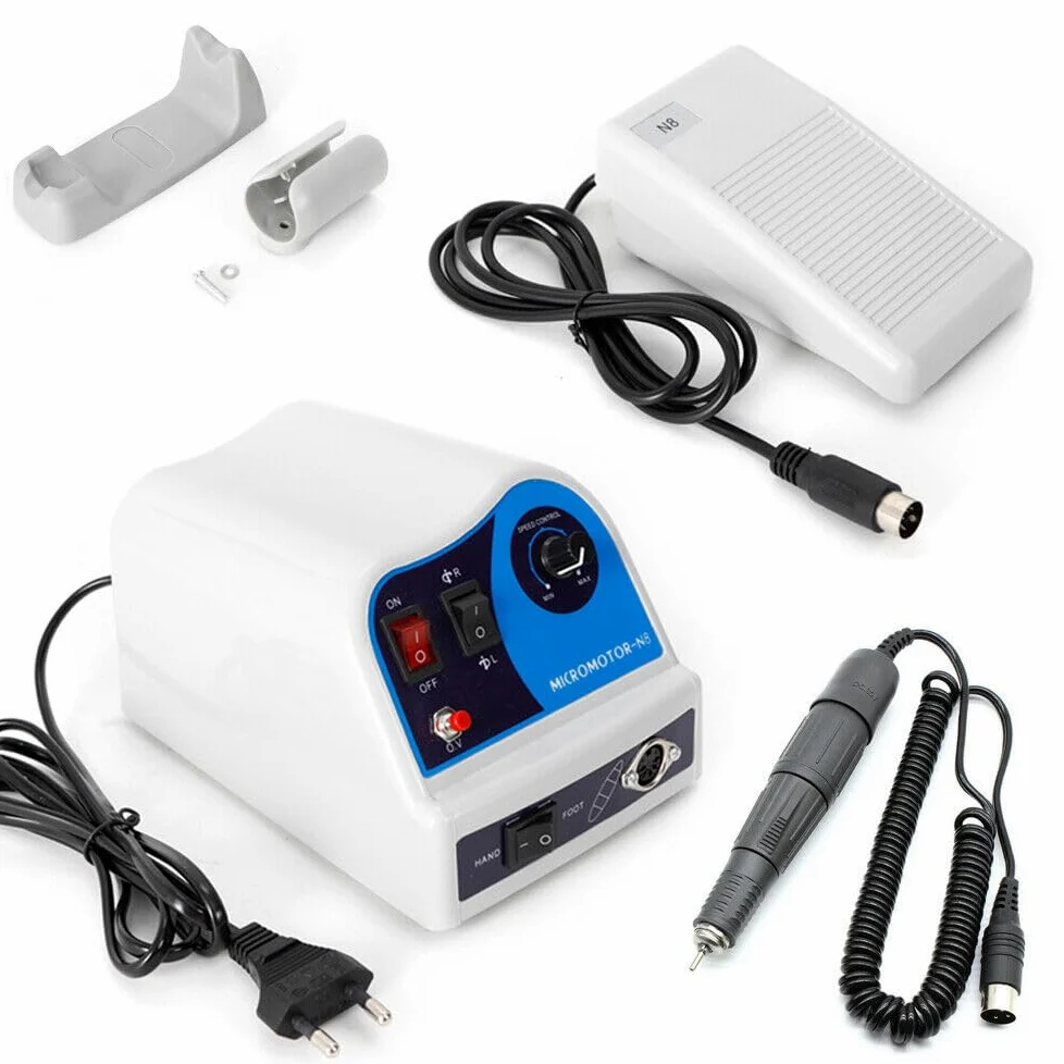 Laboratorio Micromotore N8, 45000 giri/min Elettrico Micromotore Laboratorio Lucidatura Attrezzature di Laboratorio