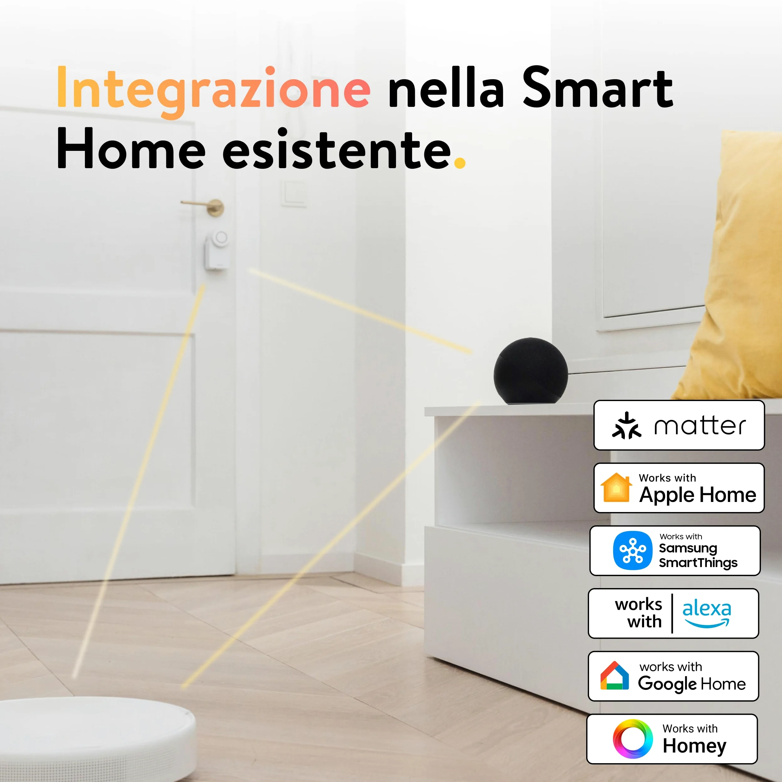 Nuki Smart Lock Go (2025) con Bluetooth & Matter, serratura smart retrofit che trasforma lo smartphone in chiave, senza cambiare cilindro – Smart Lock