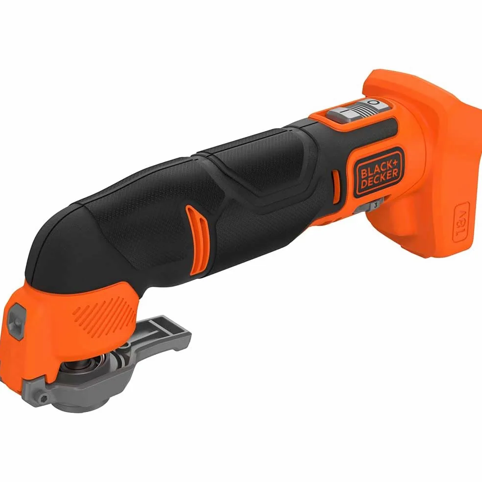 BLACK & DECKER Multi-Herramienta Oscilante 18V, velocidad variable 8.000-18.000 opm per chi cerca qualità e praticità, per uso pratico e risultati affidabili