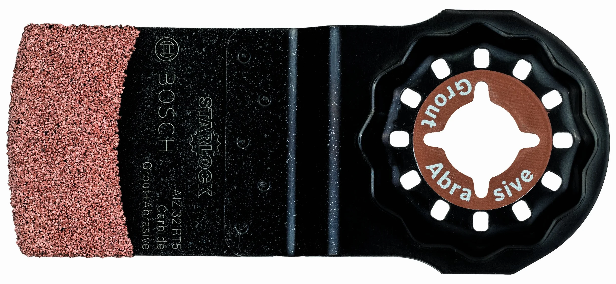Bosch Home and Garden 2609256C48 - Accessorio multiutensile AIZ 32 RT5: malta, abrasivo: metallo duro: fai da te, nero
