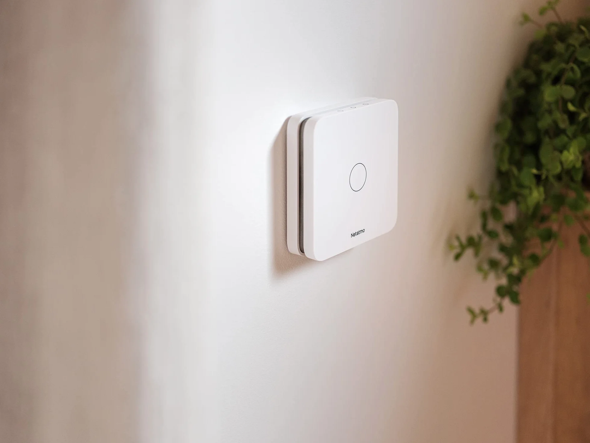 Netatmo - Rilevatore Di Monossido Di Carbonio Intelligente, Wi-Fi, Autonomia Di 10 Anni, Allarme Da 85 Db, Certificazioni En 50291 E Nf, Nco-It, ‎Udibile, Bianco, ‎10 x 2.3 x 10 cm, 390 grammi