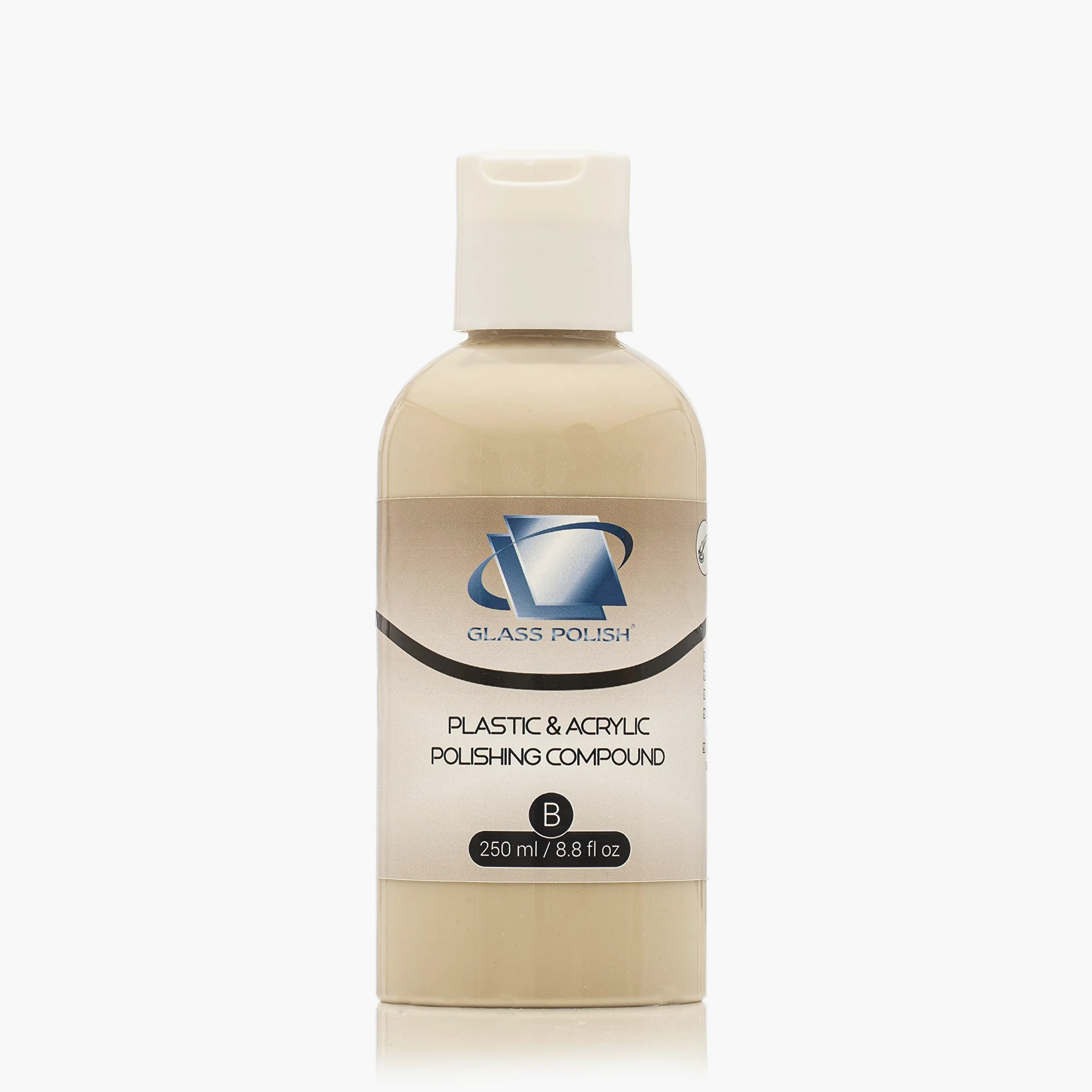 Glass Polish 14019 Pasta lucidante per superfici in plastica e acrilico, finitura micro lucida - 250ml