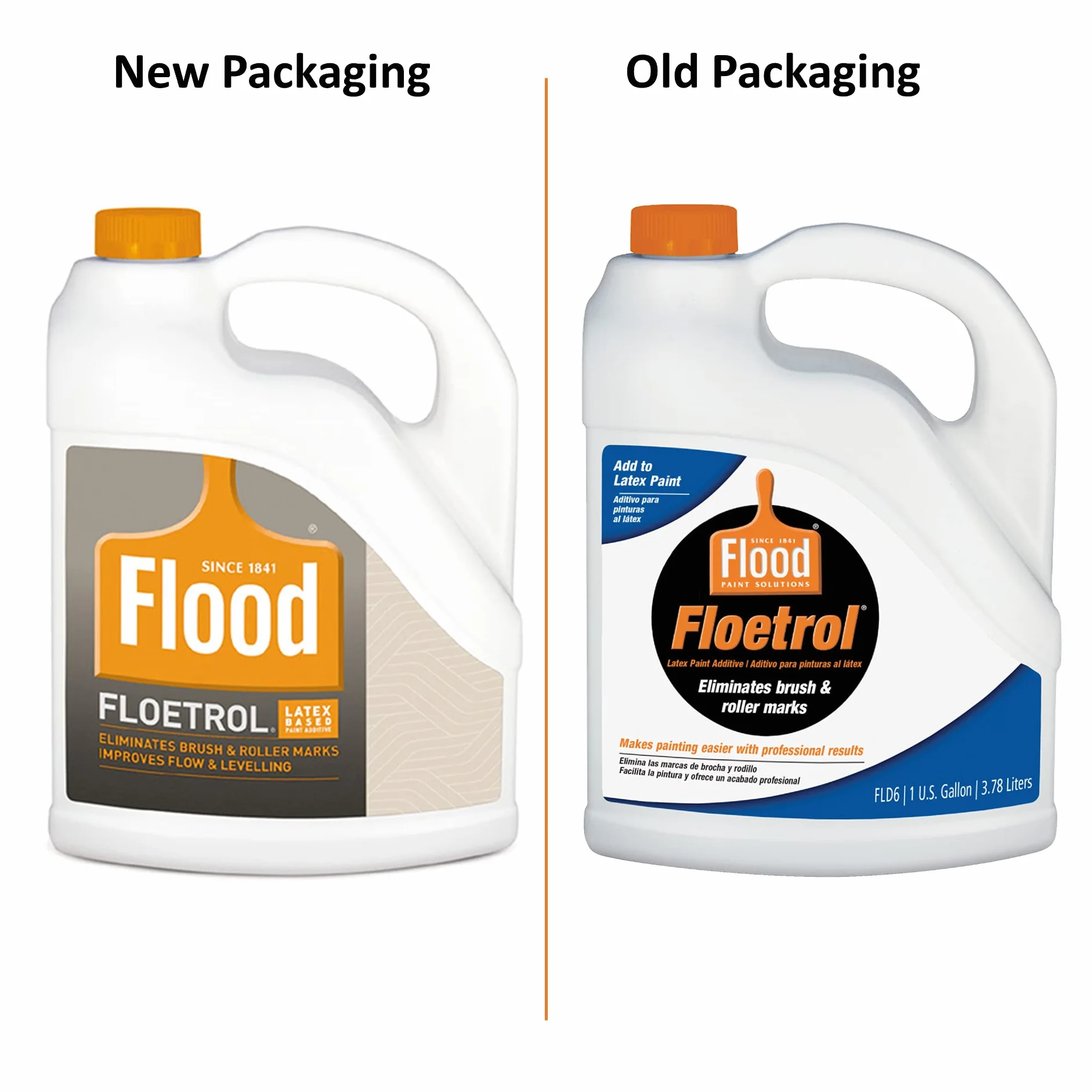 FLOOD /PPG FLD6-04 Additivo Floetrol (1 gallone), 128 Fl Oz (confezione da 1), assortiti