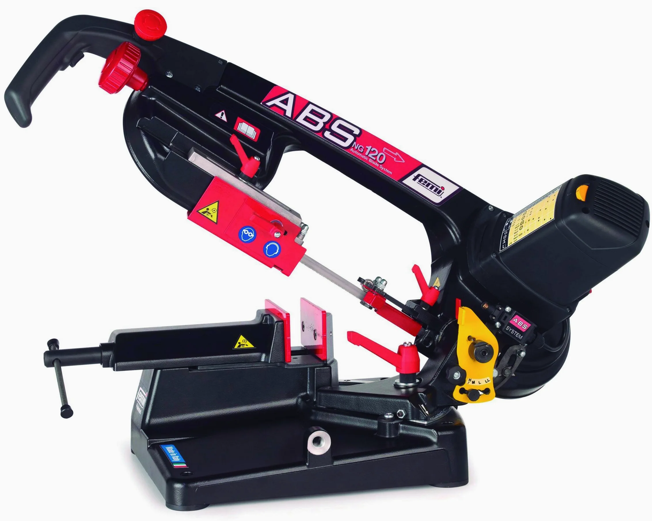 FEMI Segatrice A Nastro Per Metallo 1300W Elettronica Femi Abs Ng120