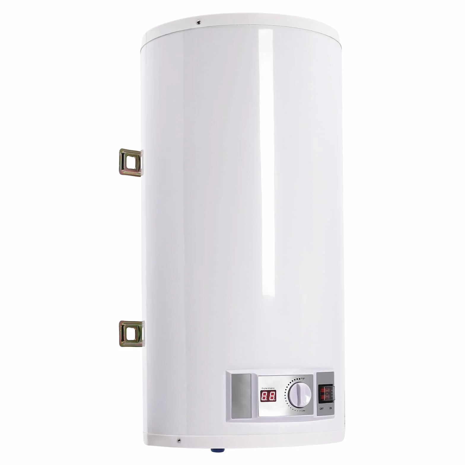 Caldaia elettrica per acqua calda, scaldabagno elettrico, scaldabagno, kit per il bagno, montaggio a parete, anticalc smaltato, serbatoio per acqua calda, 220 V (50 L)