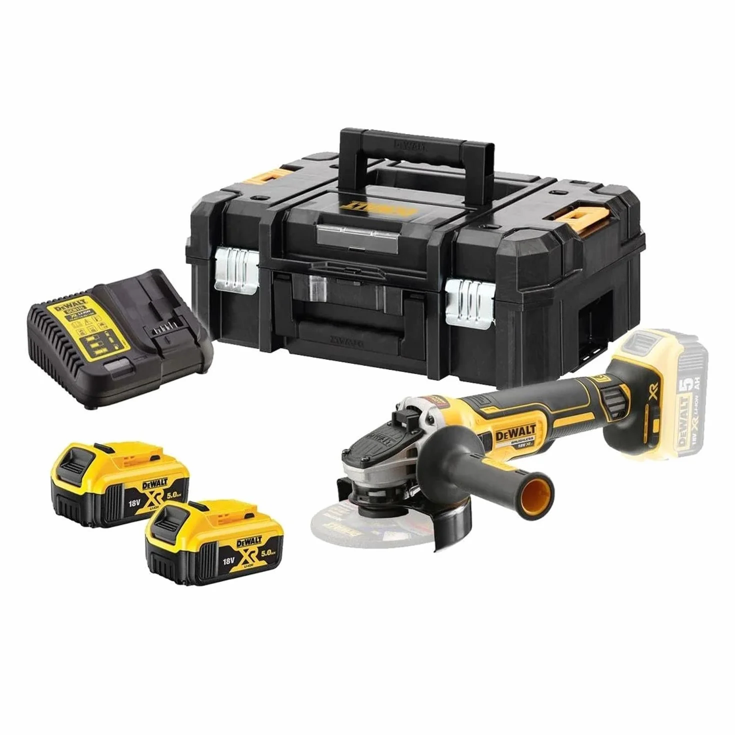 DEWALT Smerigliatrice angolare 125mm. Motore BRUSHLESS, DCG405P2-QW