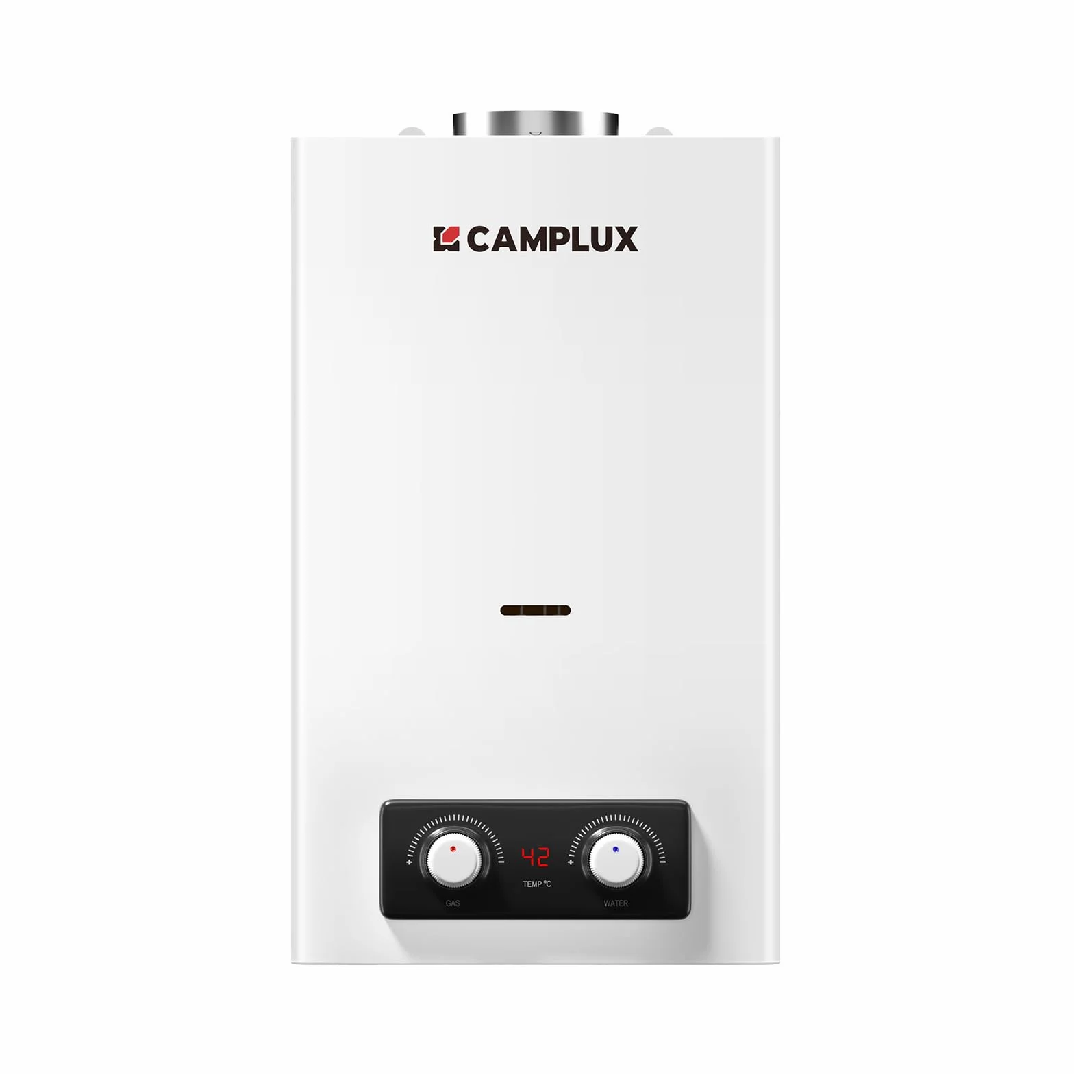 CAMPLUX BD300NG Scaldabagno a Gas 11 Litri, ErP/Low NOx, a Metano, 20mbar, 22kW, 3V, Bianco