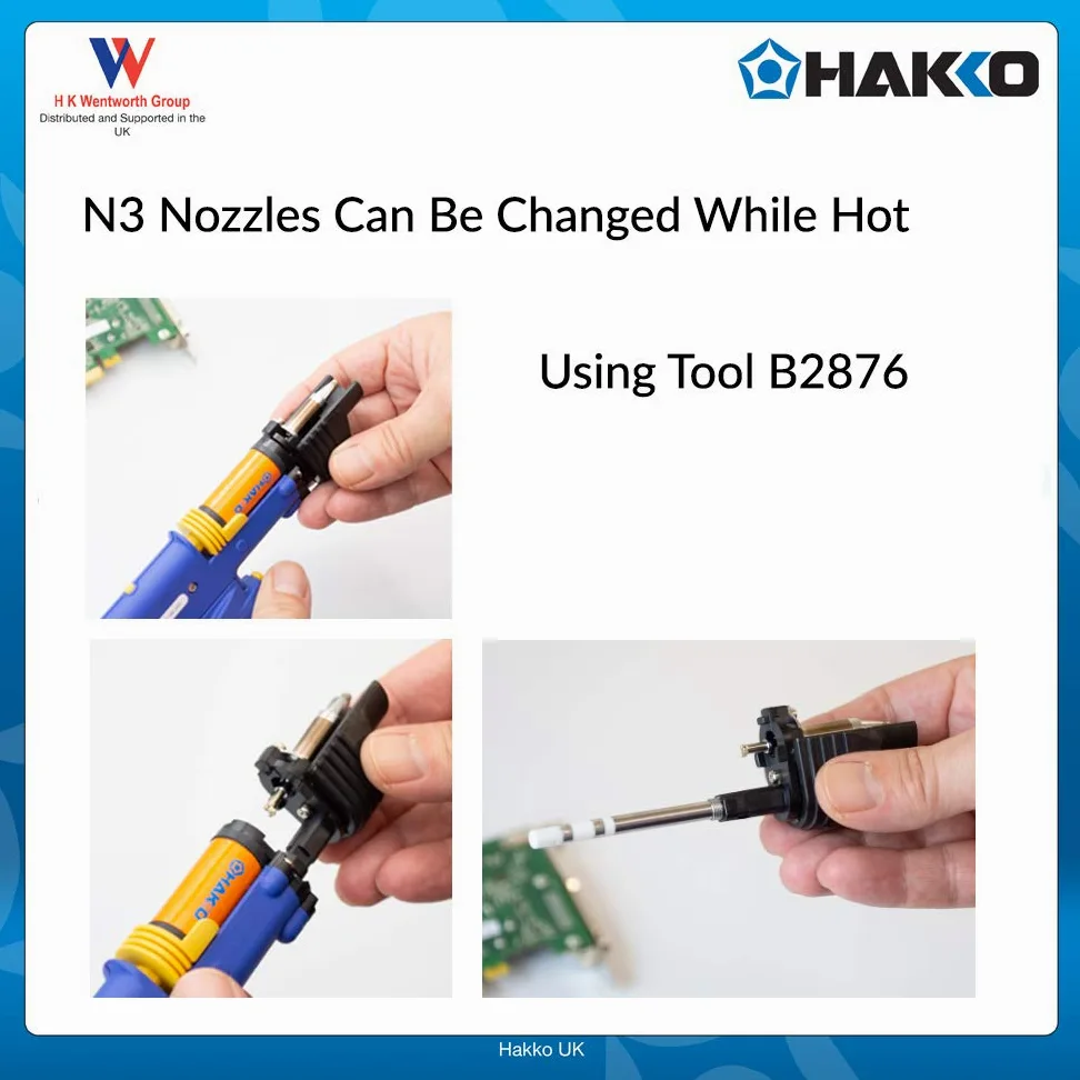 Hakko N3-10 - Ugello dissaldante, 1,0 mm, per FM-2024