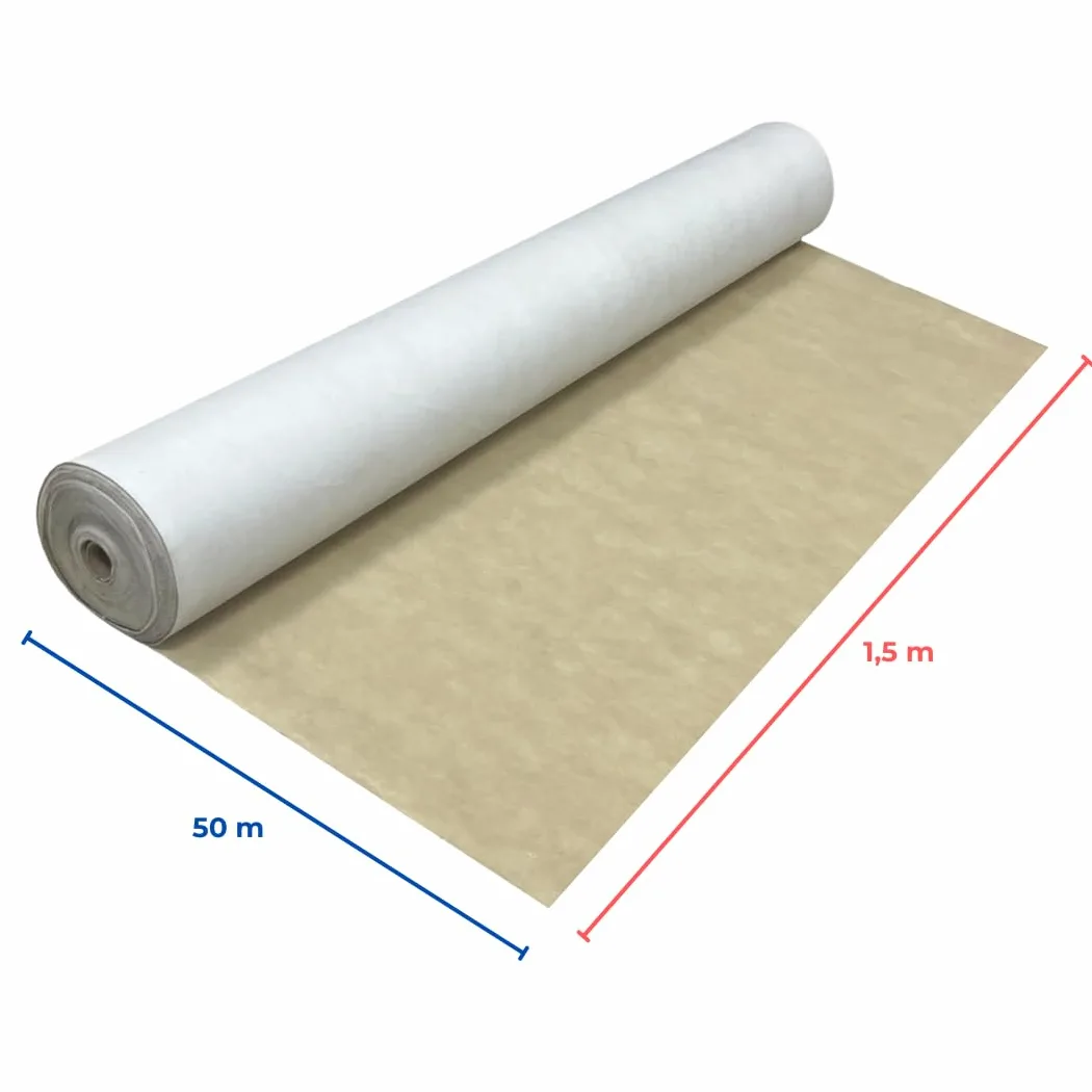 EINSIDE Telo membrana freno a vapore impermeabile tetto 170 g/m², 1,5x50 m | Copertura: 75 m², SD = 3/12 m, CLASS W1