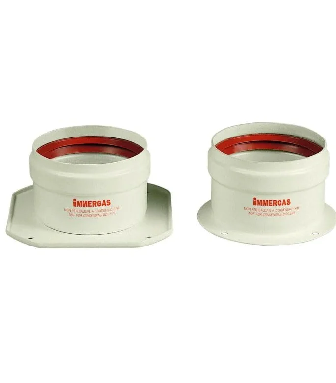 Immergas Kit Tronchetti Flangiati 3.011570 Aspirazione Scarico Fumi DN 80
