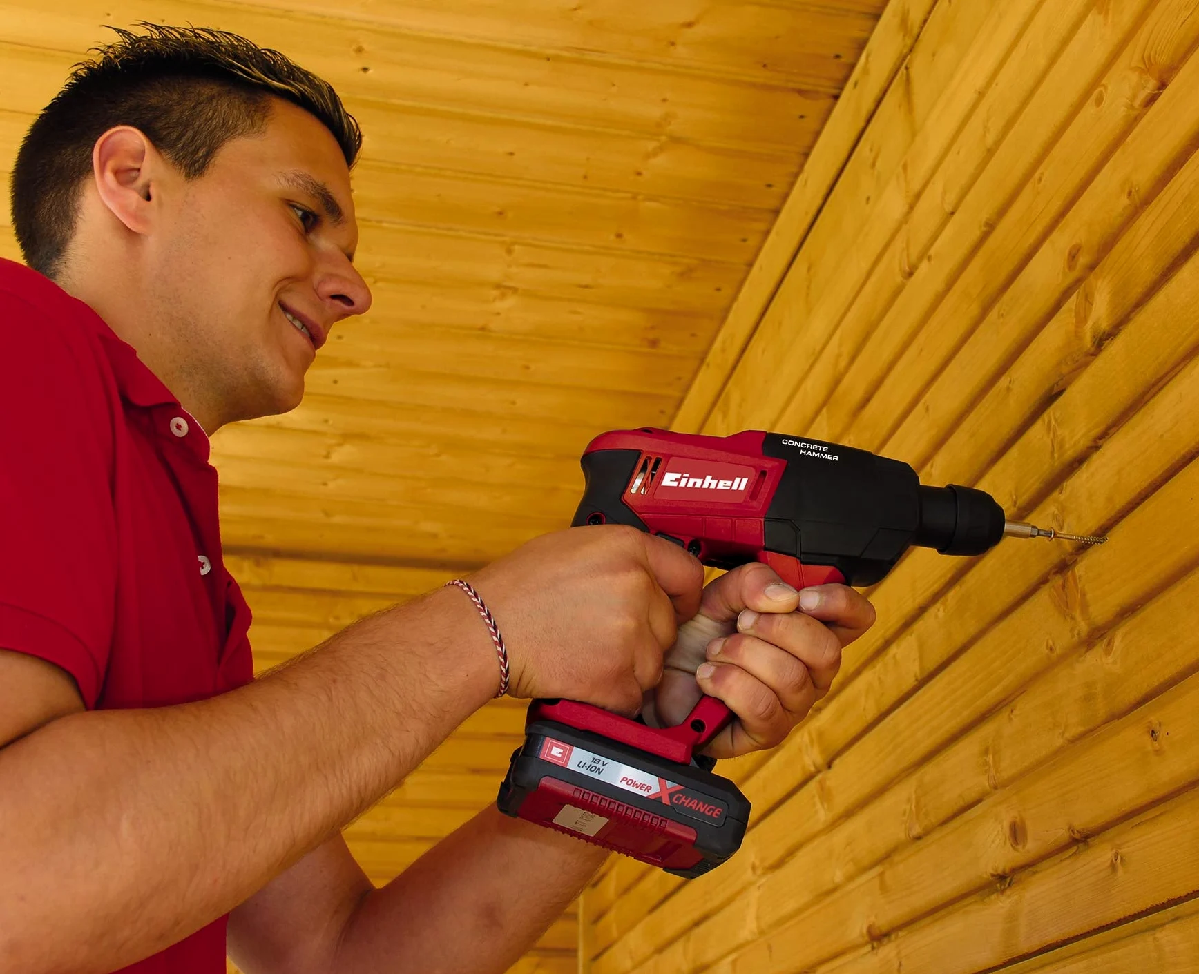Einhell TE-HD 18 Li-Solo Martello Tassellatore 3 funzioni a batteriaPower X-Change (18V, giri al min. 0-1100,percussioni al min. 0-5700, 1,2 joule, torsione 9,9 Nm, senza batteria e caricabatteria)