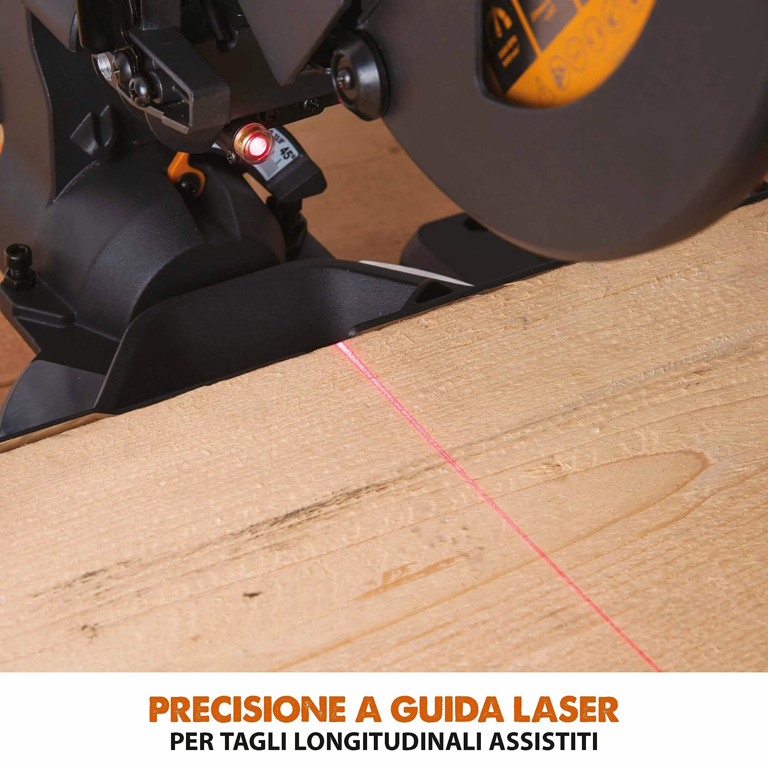 Evolution Power Tools 048-0032A R210SMS-300+ Troncatrice Radiale Scorrevole Multi-Materiale 210 mm con Pacchetto Plus, 230 V