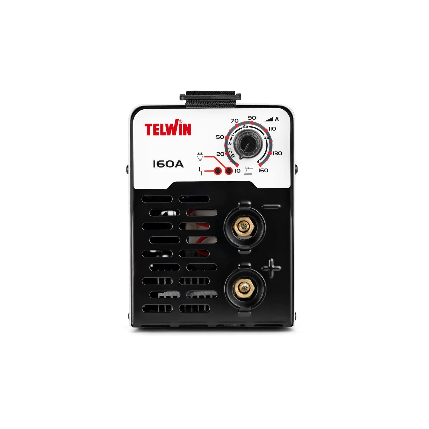 Telwin T-ARC 160 Saldatrice ad Elettrodo con Maschera di Saldatura e Accessori MMA, 20-160a