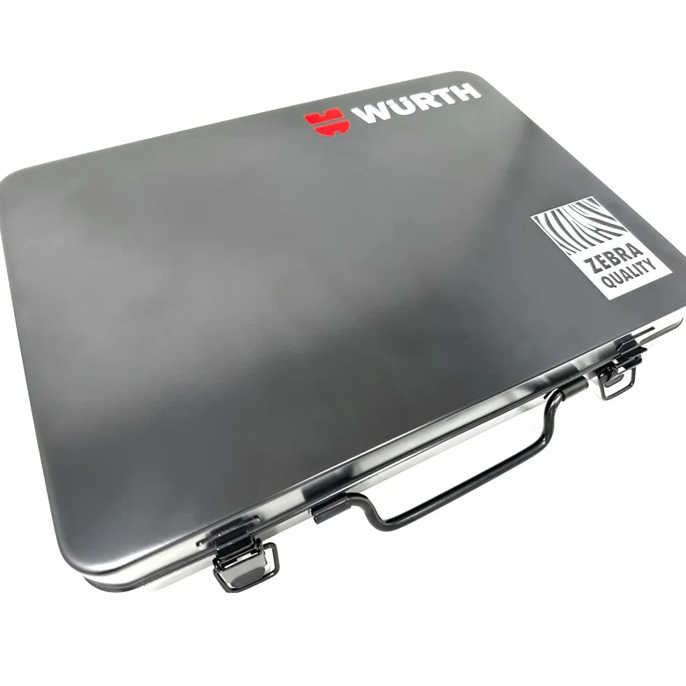 Würth Chiavi a bussola 1/4+1/2 Würth Zebra, assortite, esagonali, 56 pezzi in cassetta