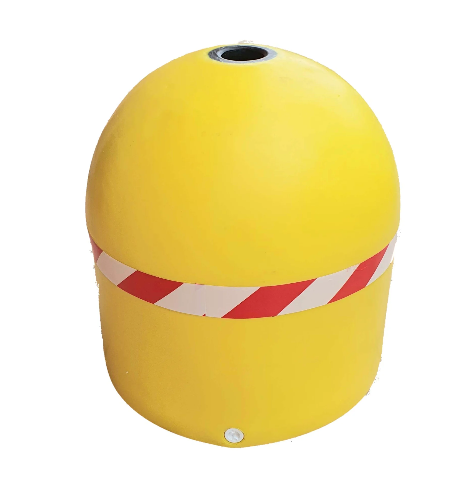 Dissuasore di Sosta Barriera Parcheggio Giallo con Nastro