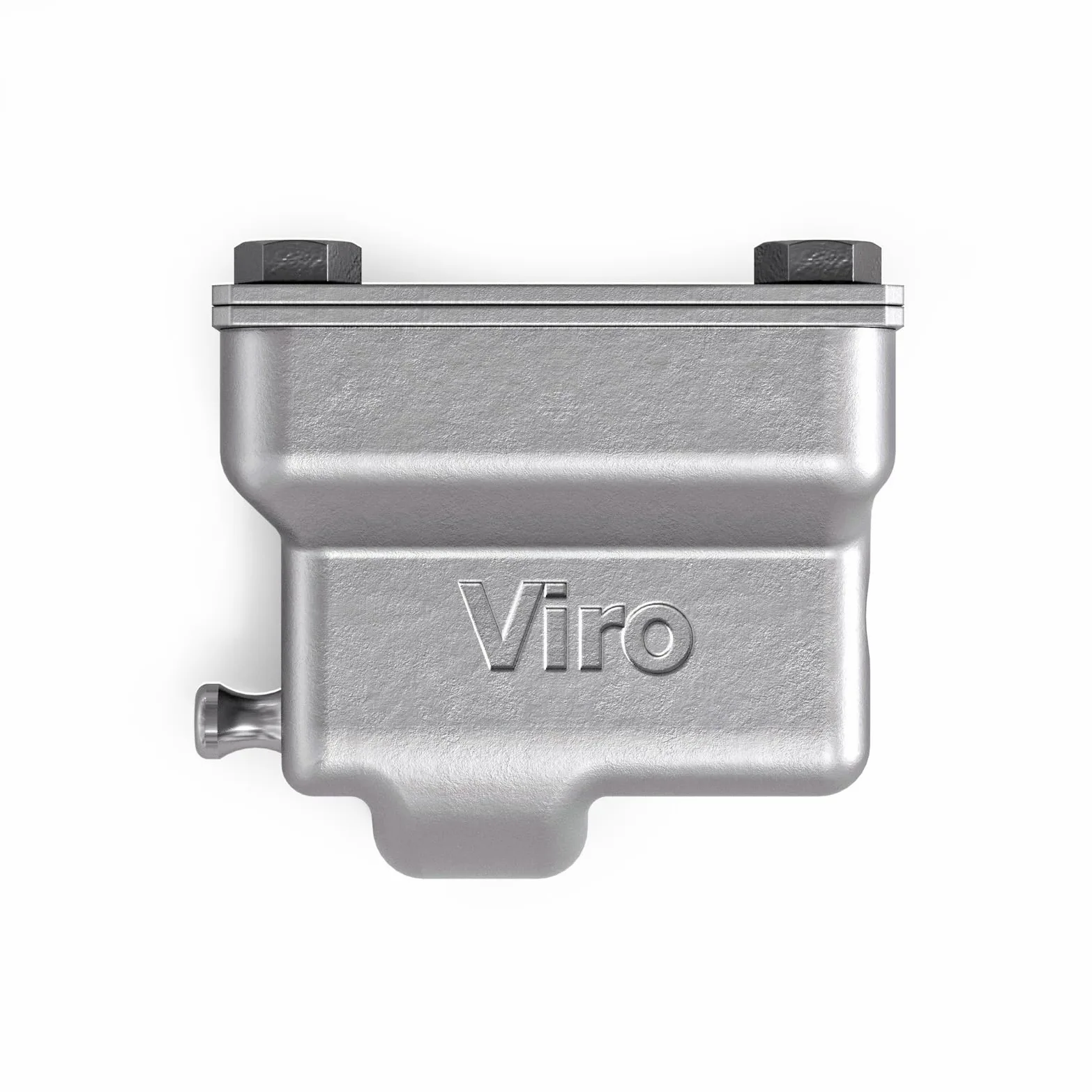 Viro | Nuovo Condor, Lucchetto in Acciaio Zincato per Serranda, Predisposto per qualsiasi Mezzo Cilindro Europeo