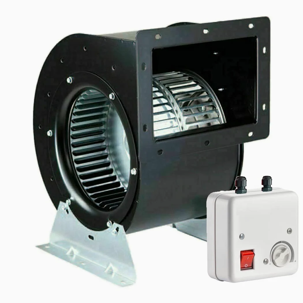 2200 m³/h Ventola Motore Airbox per cappa aspirante, scatola di scarico radiale