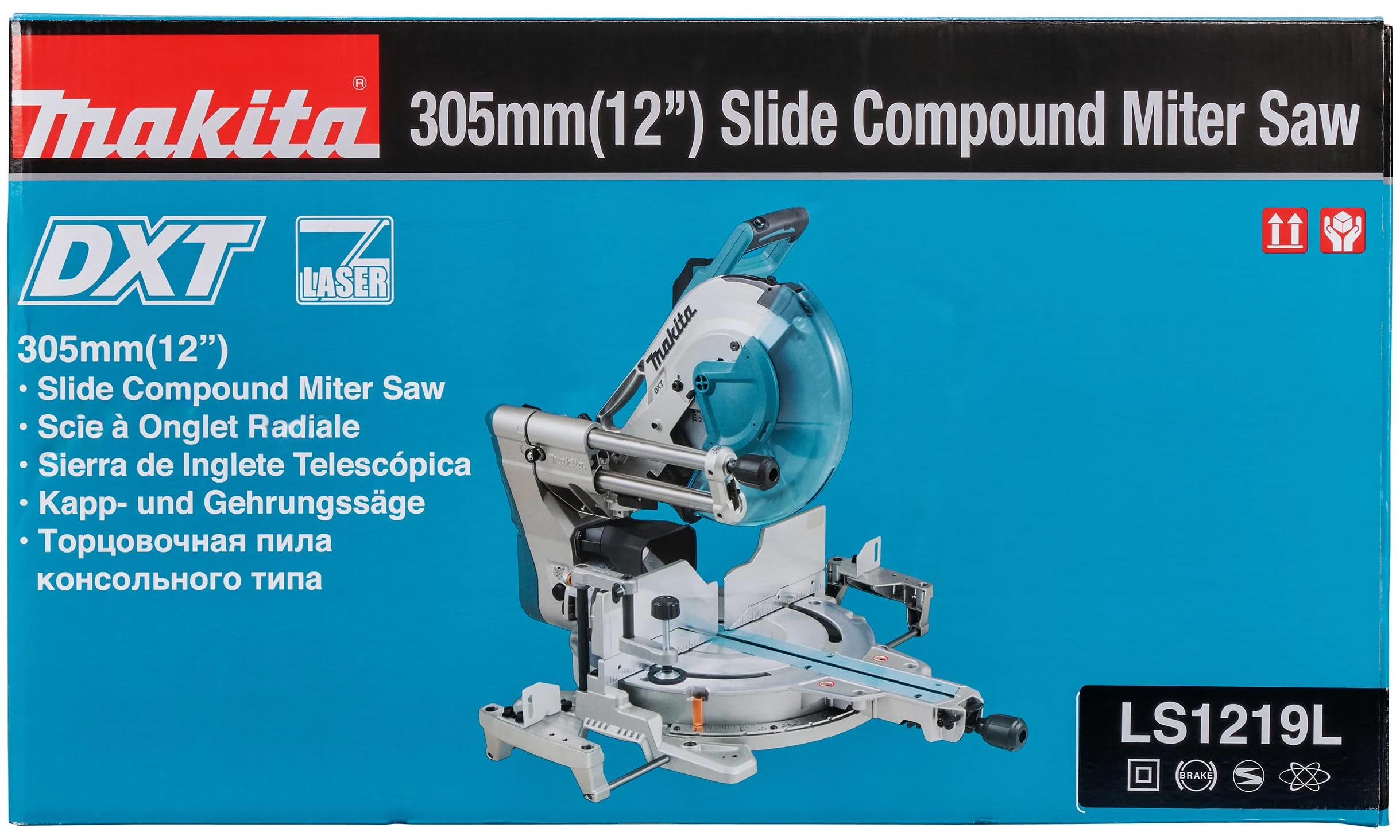 Makita TRONCATRICE RADIALE 305MM 1650W, Nero