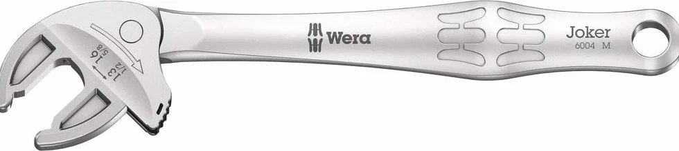 Wera 6004 Joker 6 Set 1 Set di chiavi autoregolabili, 6 pezzi