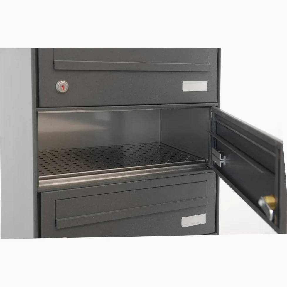 Cassette postali per esterno 5 posti Grigio Antracite