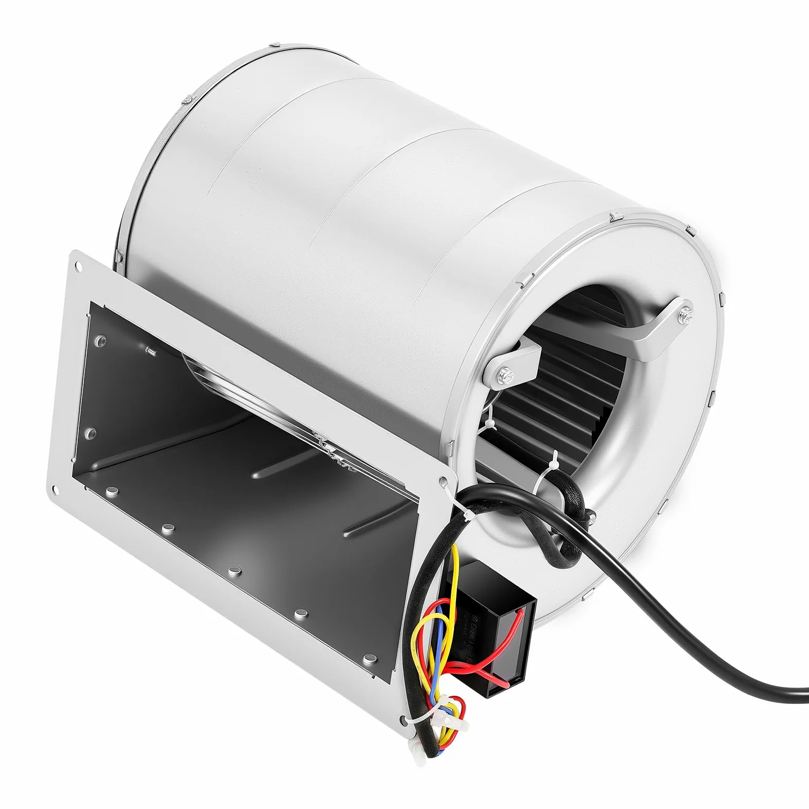 Ventilatore centrifugo Ventola radiale industriale 150W 220V, 60 dB,1300rpm, 840 m³/h, per ventilazione, raffreddamento essiccazione di fabbriche ed edifici Bocchetta 230x99mm