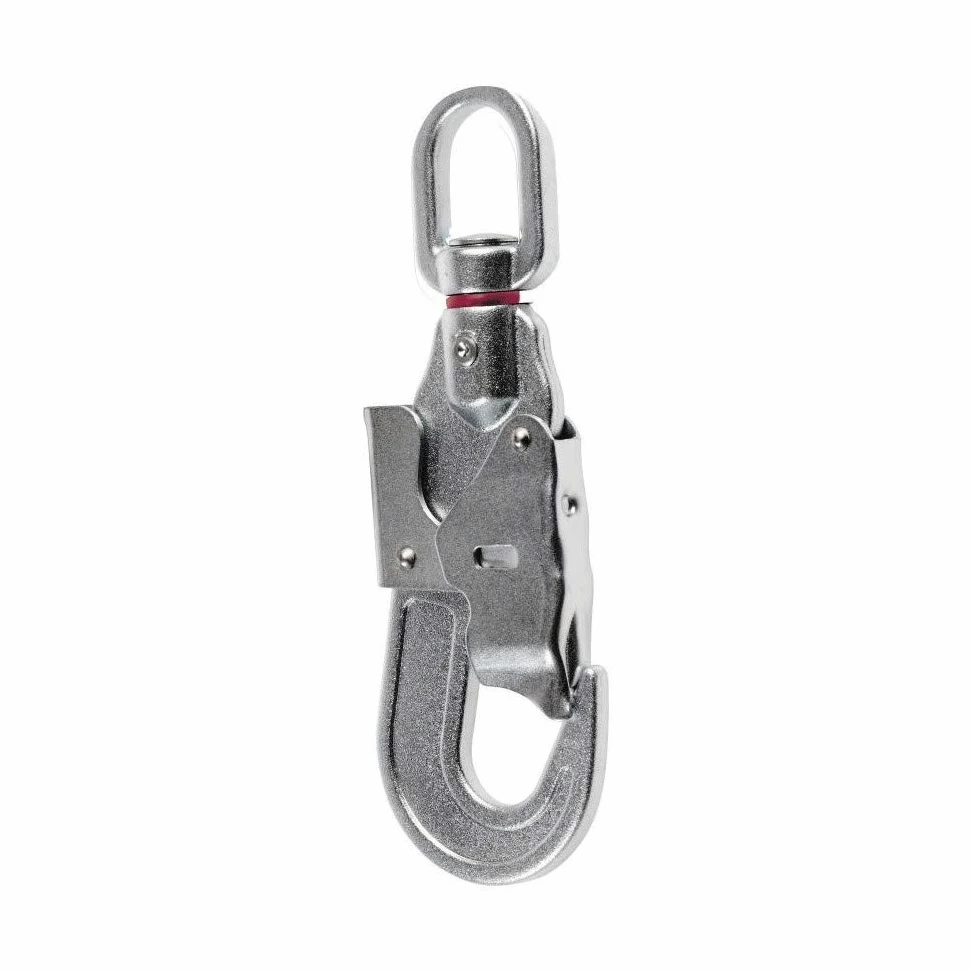 Arrotolatore anticaduta 10mt a richiamo automatico cavo acciaio inox dia 4mm dissipatore energia Deltaplus MAXIBLOC AN10010T2